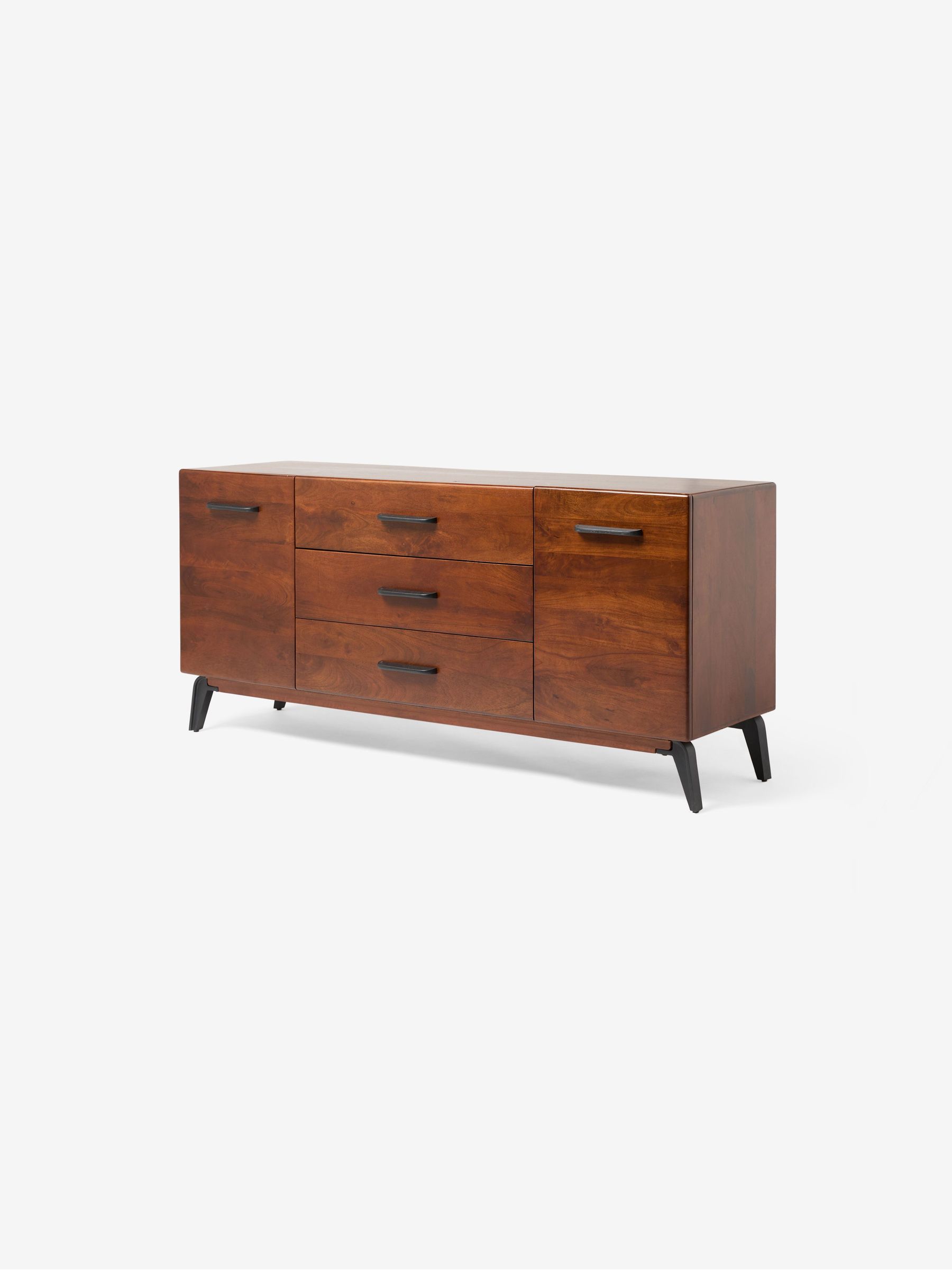 Lucien Large Sideboard in Dark Mango Wood - Image 9 of 13