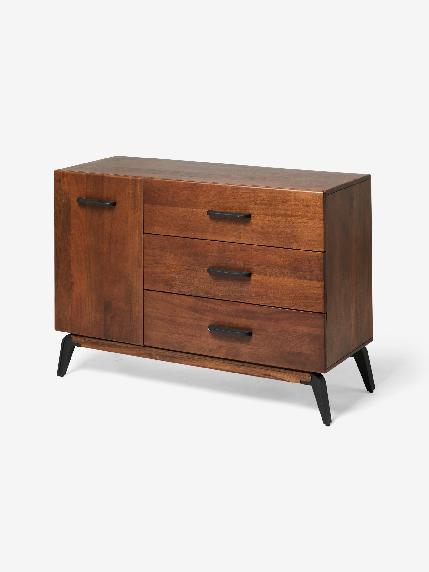 Lucien Small Sideboard in Dark Mango Wood - Image 4 of 4