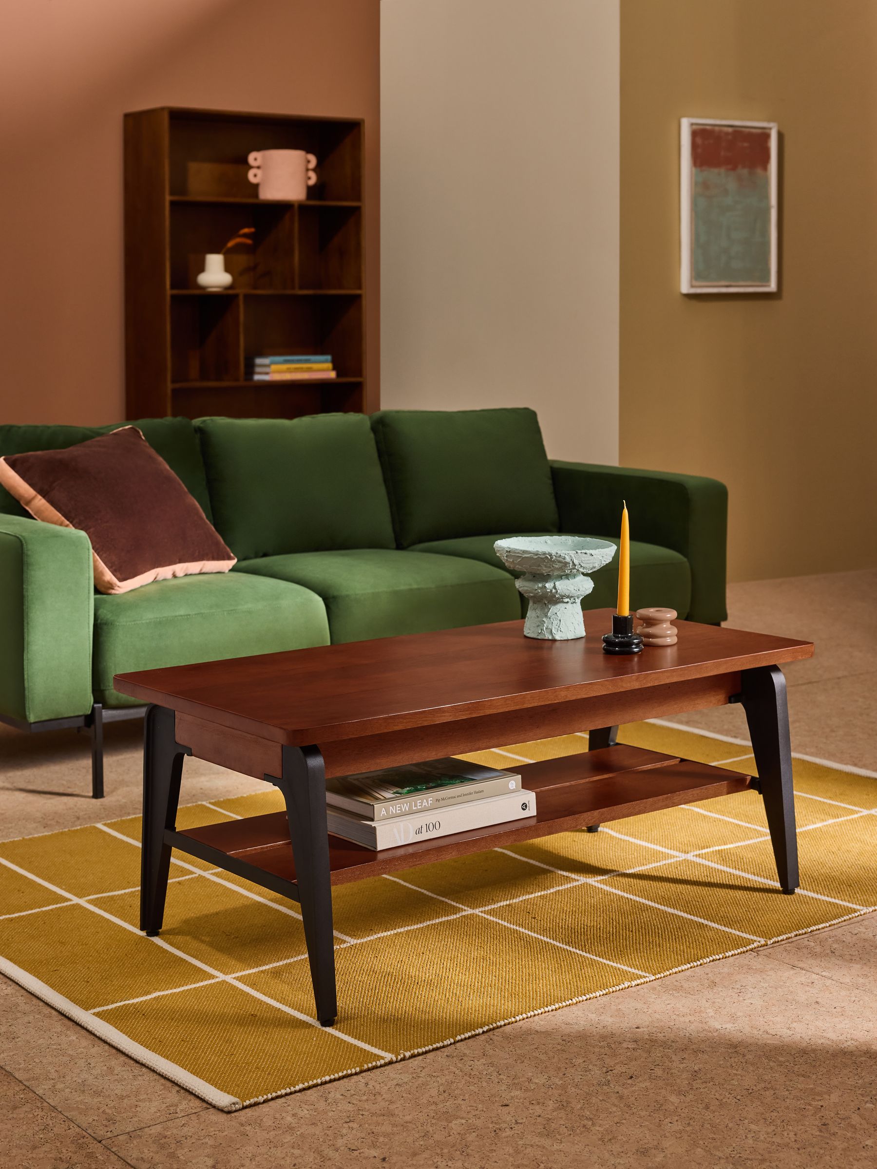 Lucien Rectangular Coffee Table in Dark Mango Wood - Image 2 of 4