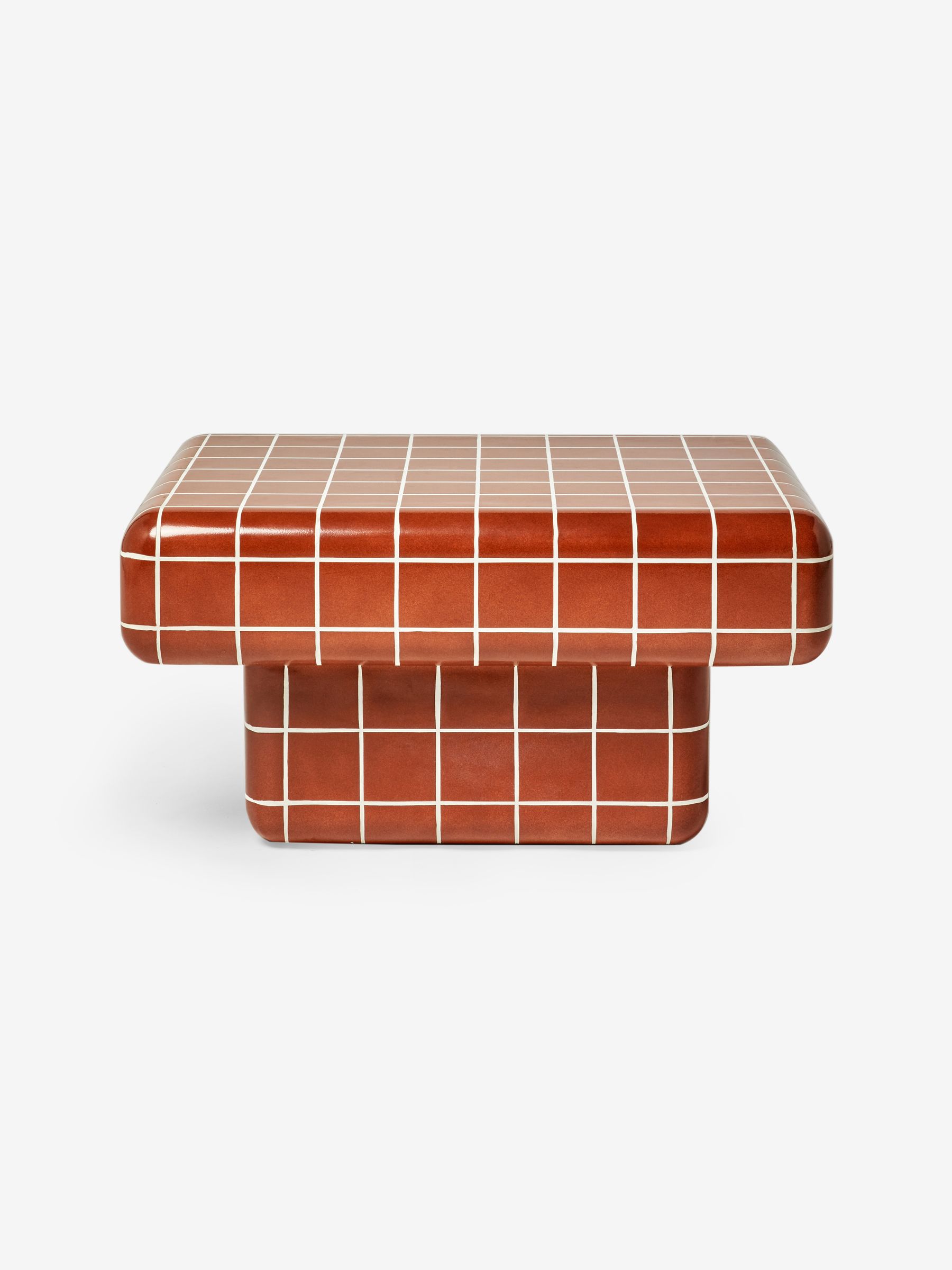 Roffey Indoor/Outdoor Coffee Table in Terracotta - Image 2 of 4