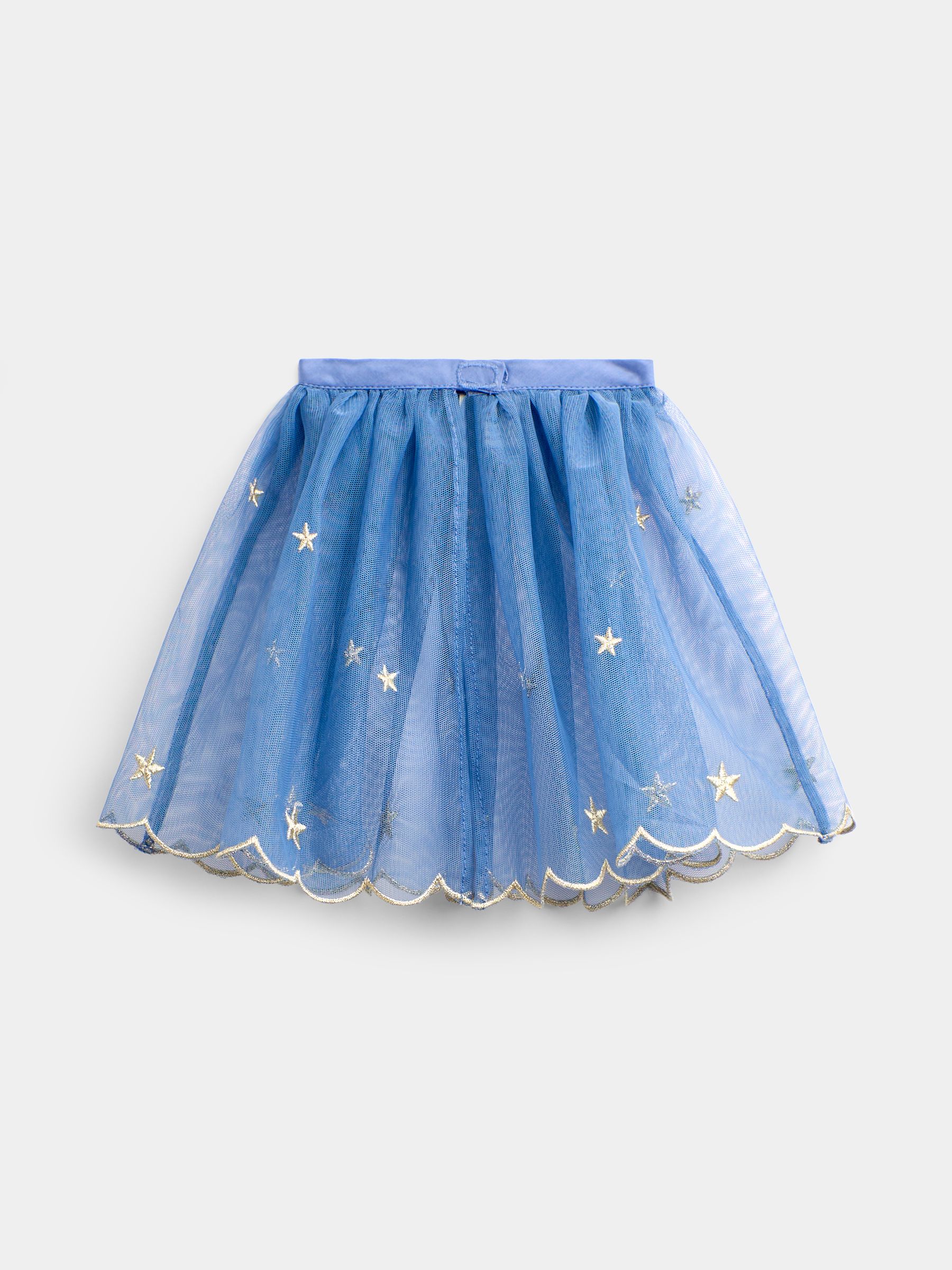 Blue Fairy & Star Appliqué Tulle Dress & Cape - Image 8 of 11