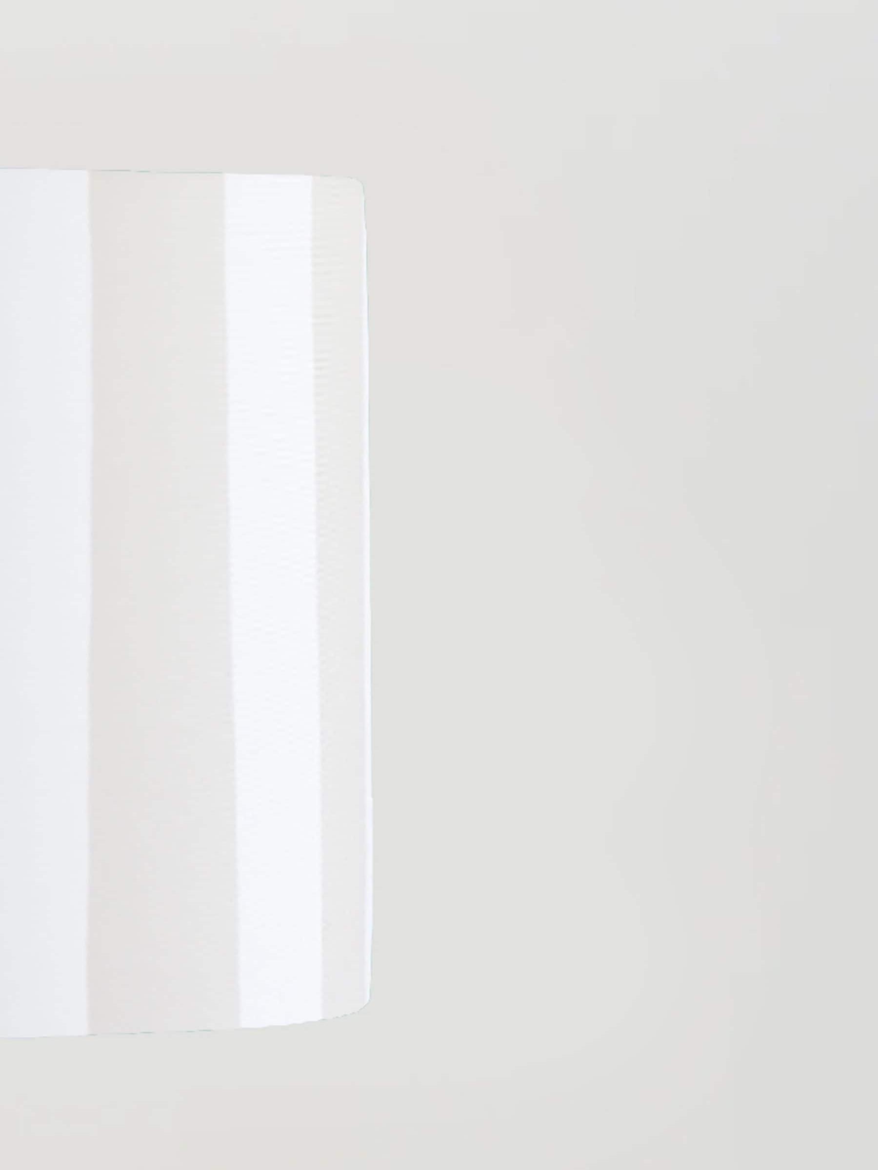 Houseof. Cream Small Stripe Print Ceiling Light - Image 4 of 4