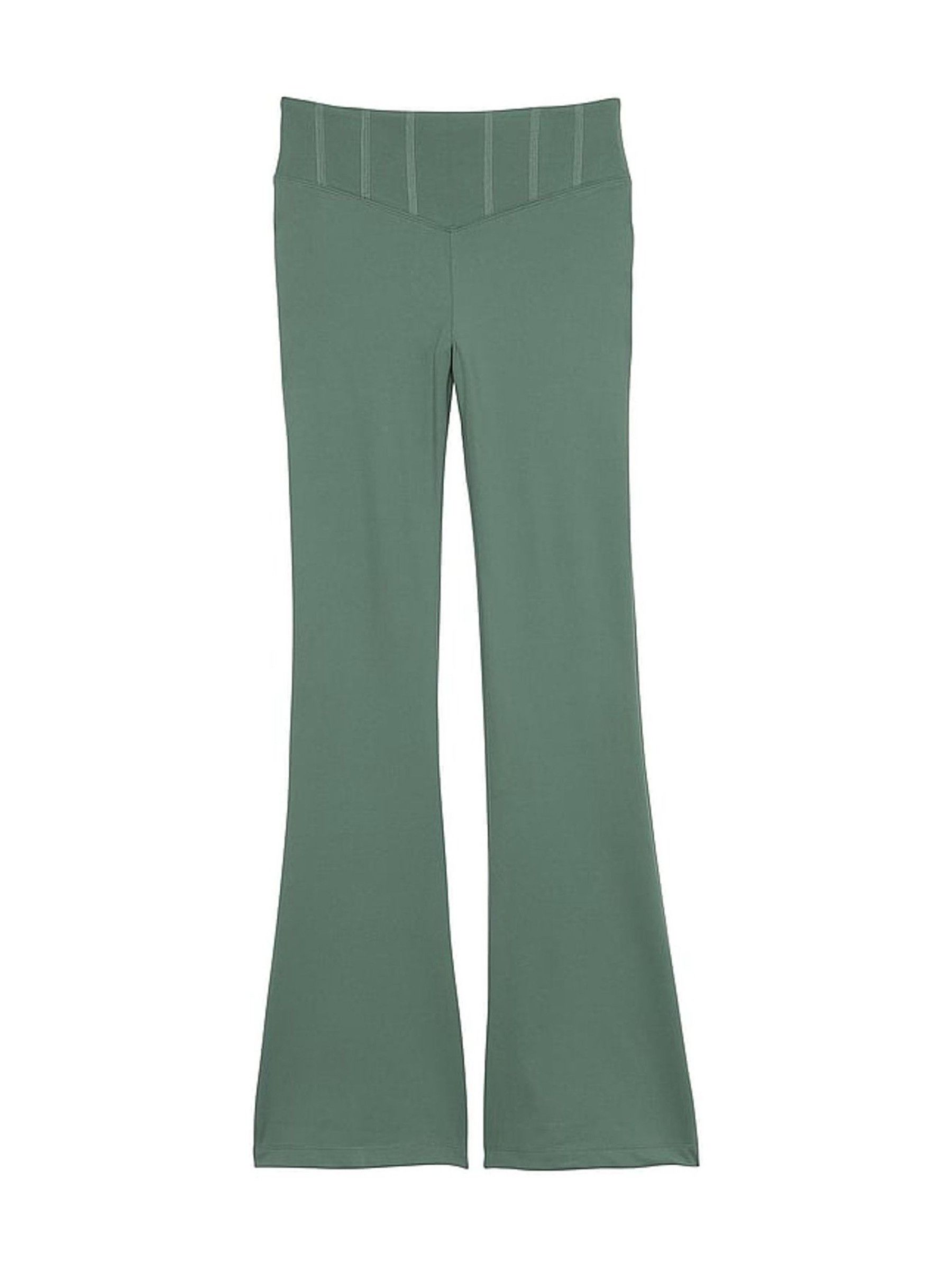 Fresh Forest Green Ultimate Sport Corset Flare Leggings - Image 3 of 3