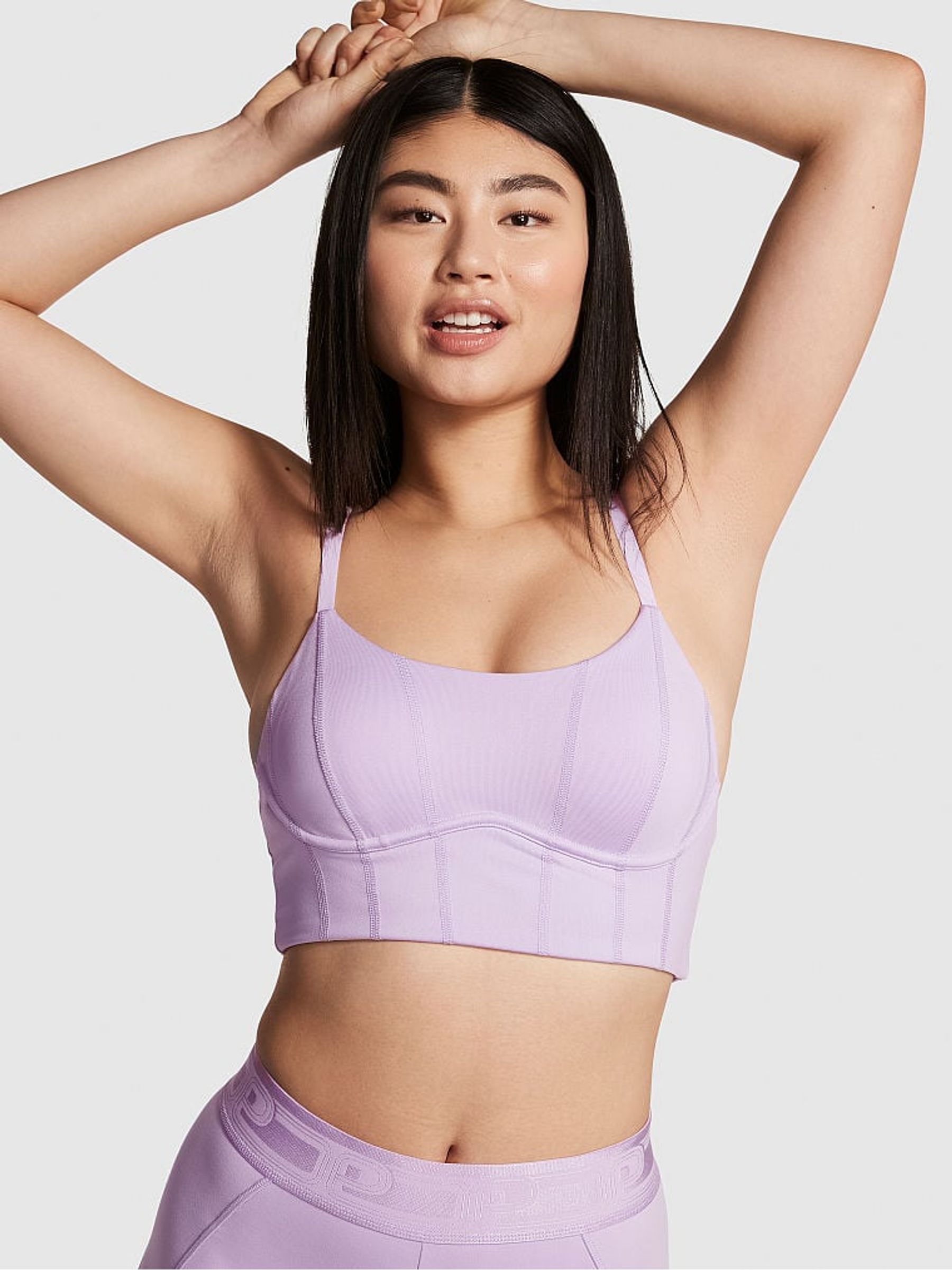 Pastel Lilac Purple Ultimate Low Impact Sport Corset - Image 1 of 3