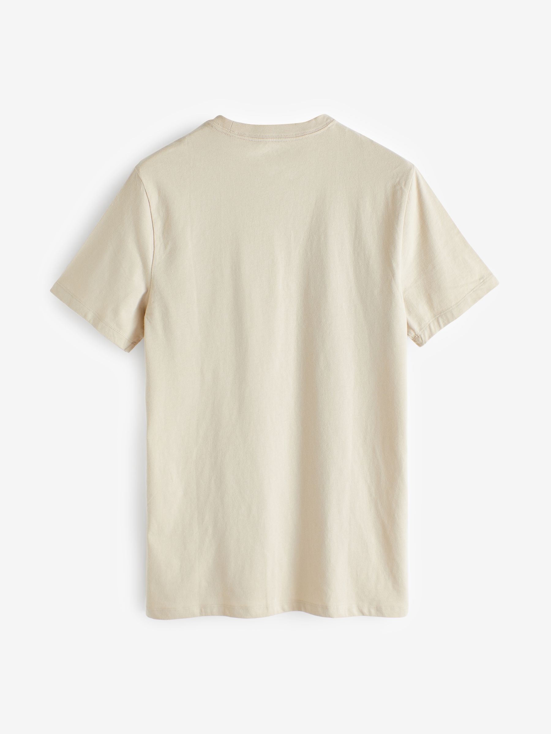 Brown Everyday Logo 100% Cotton Crew Neck Short Sleeve T-Shirt - Image 3 of 5