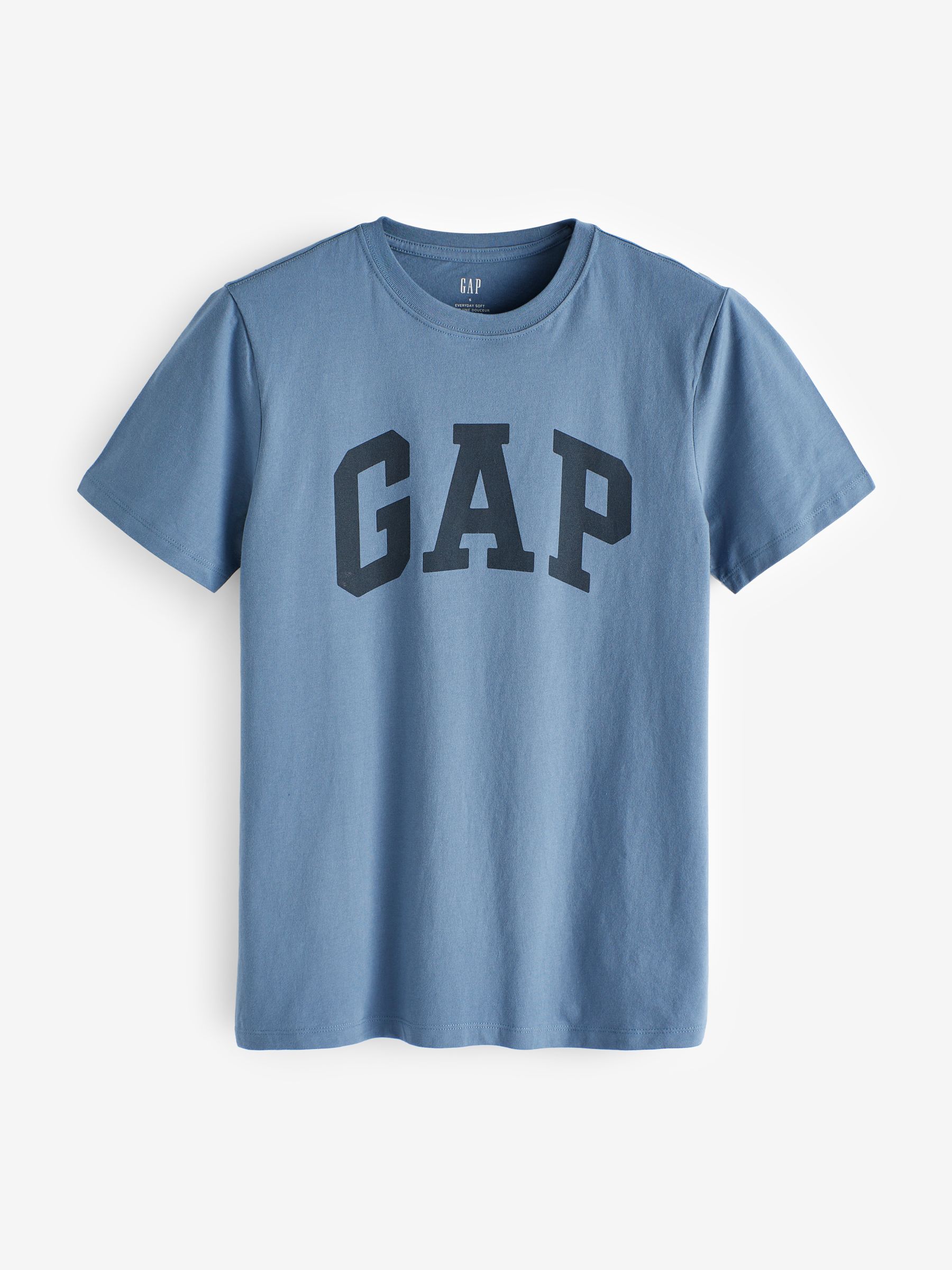 Blue Everyday Logo 100% Cotton Crew Neck Short Sleeve T-Shirt - Image 2 of 4