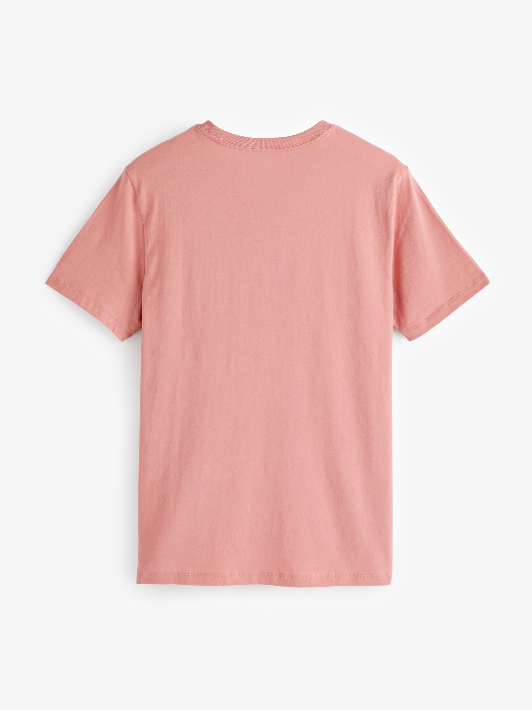 Pink Everyday Soft Logo Short Sleeve Crew Neck T-Shirt - Image 3 of 4