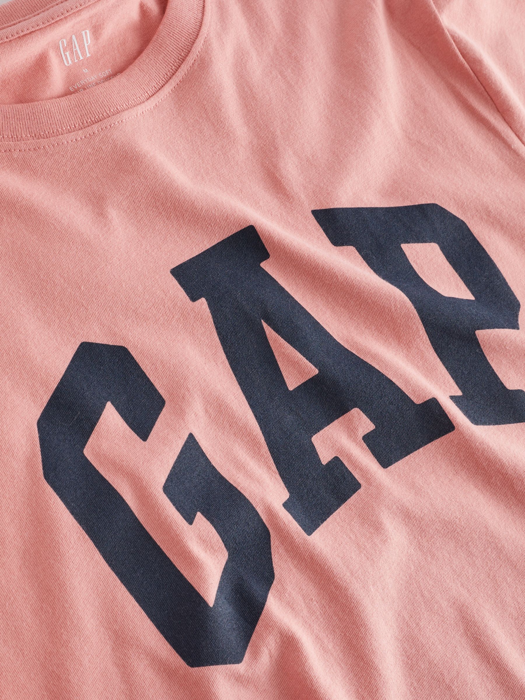 Pink Everyday Soft Logo Short Sleeve Crew Neck T-Shirt - Image 4 of 4