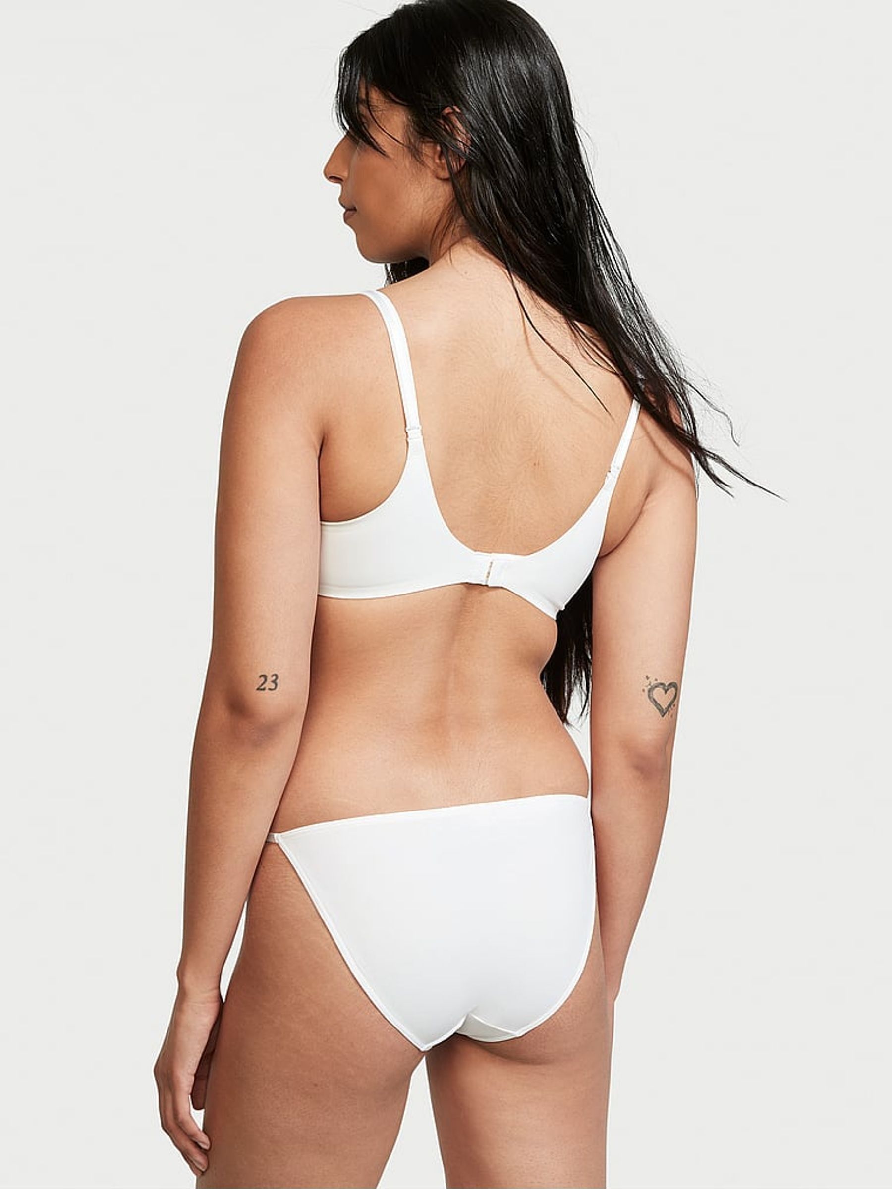 White Smooth Bikini Knickers - Image 2 of 3