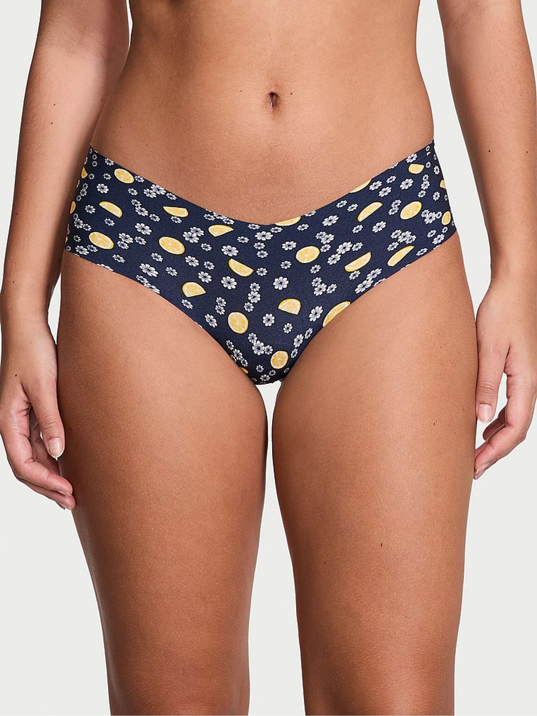 Noir Navy Blue Lemons Hipster Knickers - Image 1 of 1