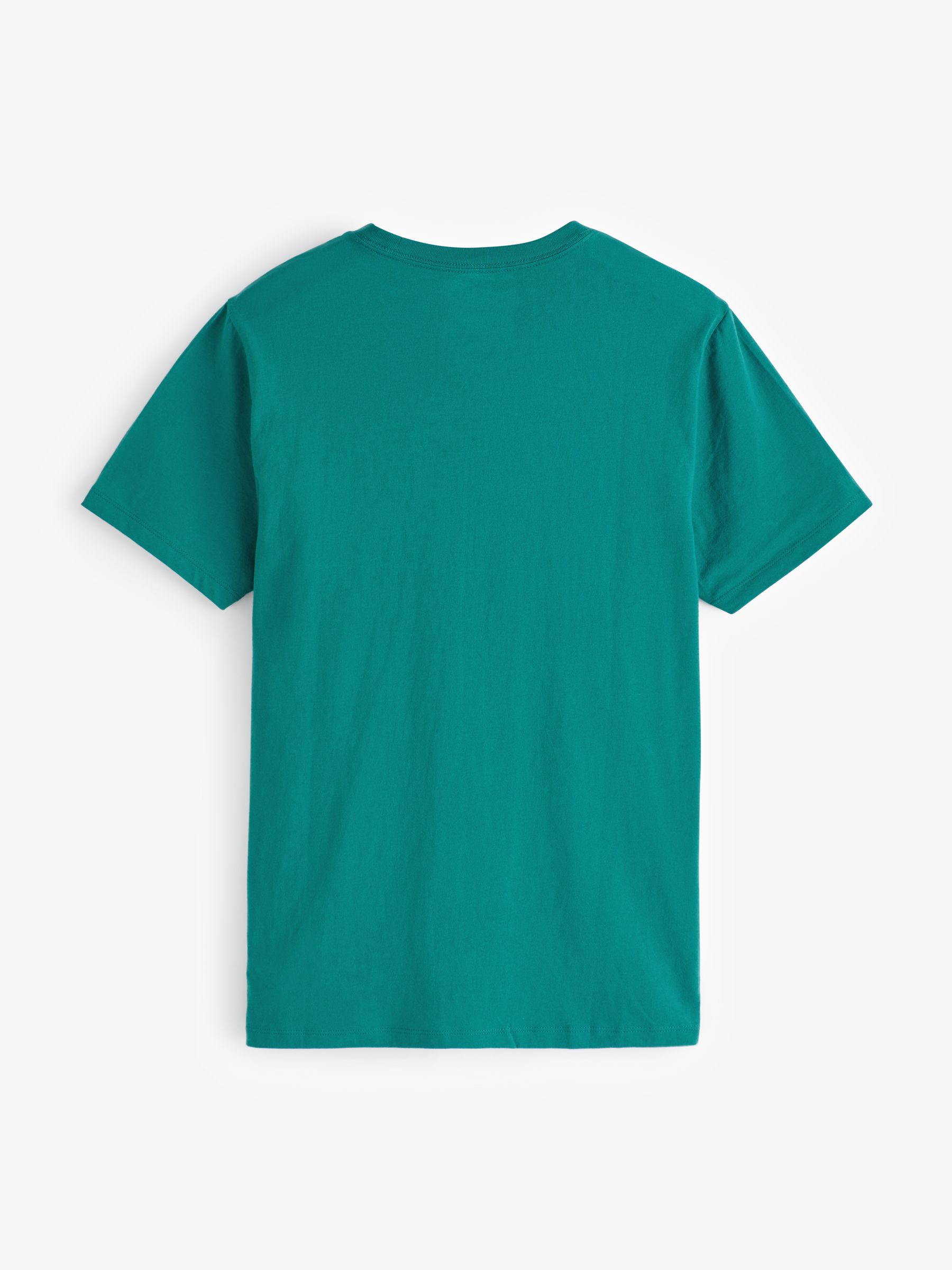 Green Everyday Soft Logo Short Sleeve Crew Neck T-Shirt - Image 3 of 4