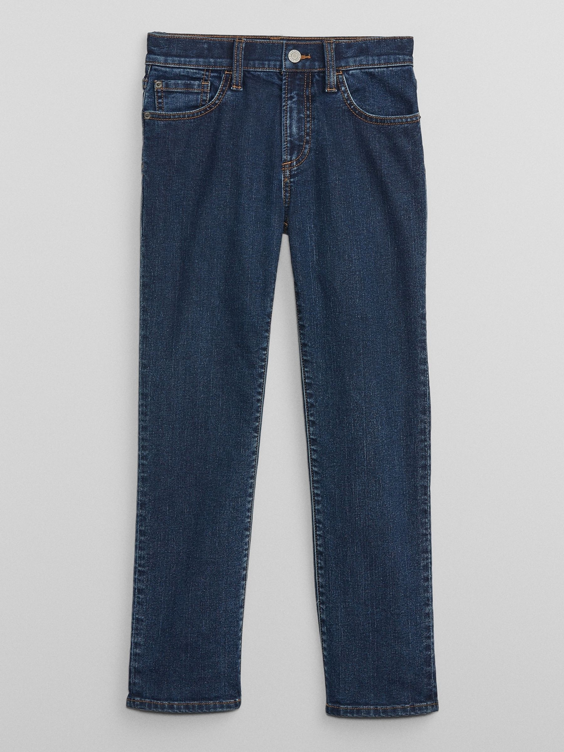 GAP Jeans Straight Fit Bambino – Denim Di Qualità, Vestibilità Dritta, Cintura Regolabile, Per Giocare Tutto Il Giorno - 2