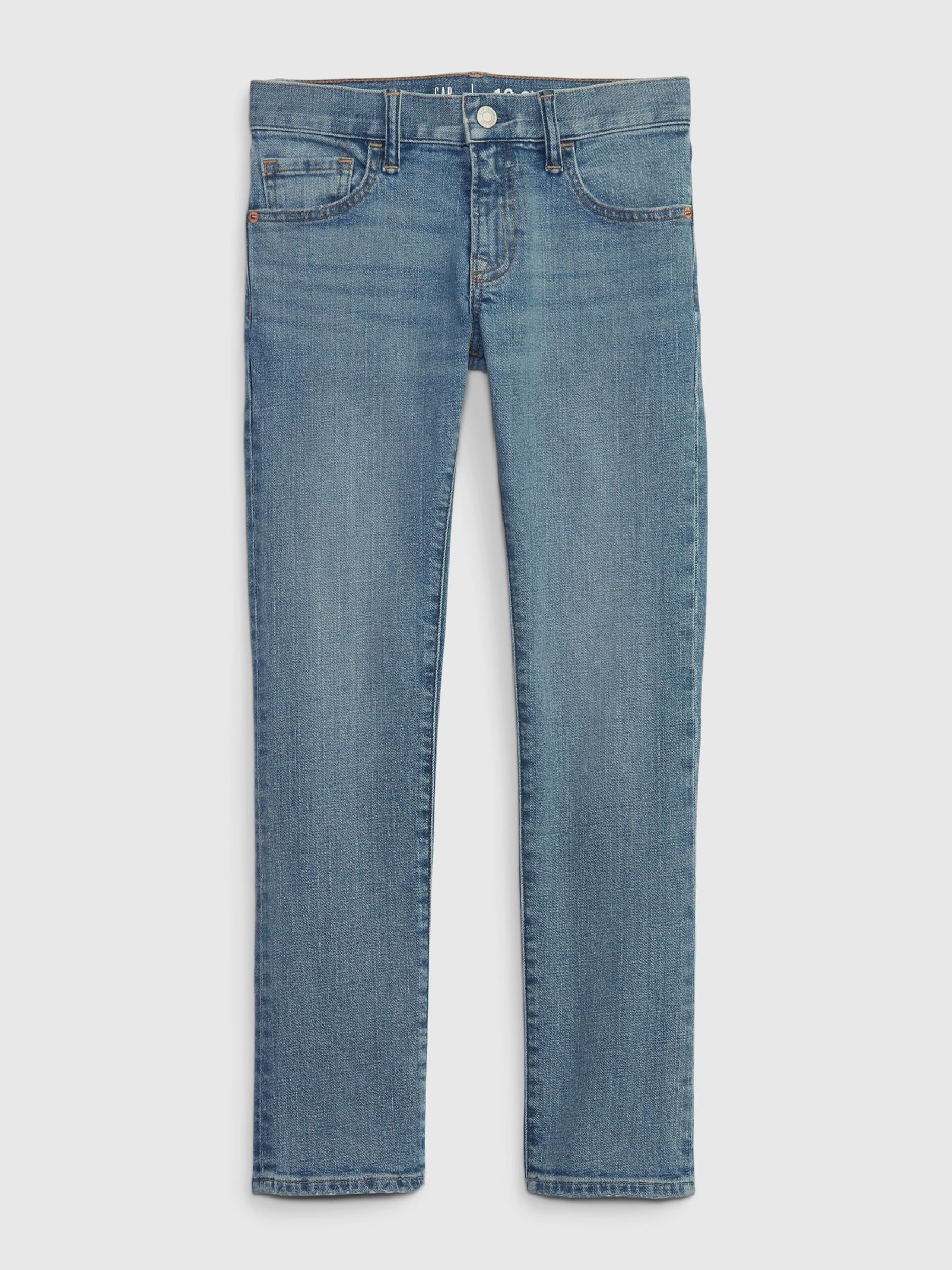 Light Wash Blue Slim Fit Jeans (5-13yrs) - Image 3 of 6