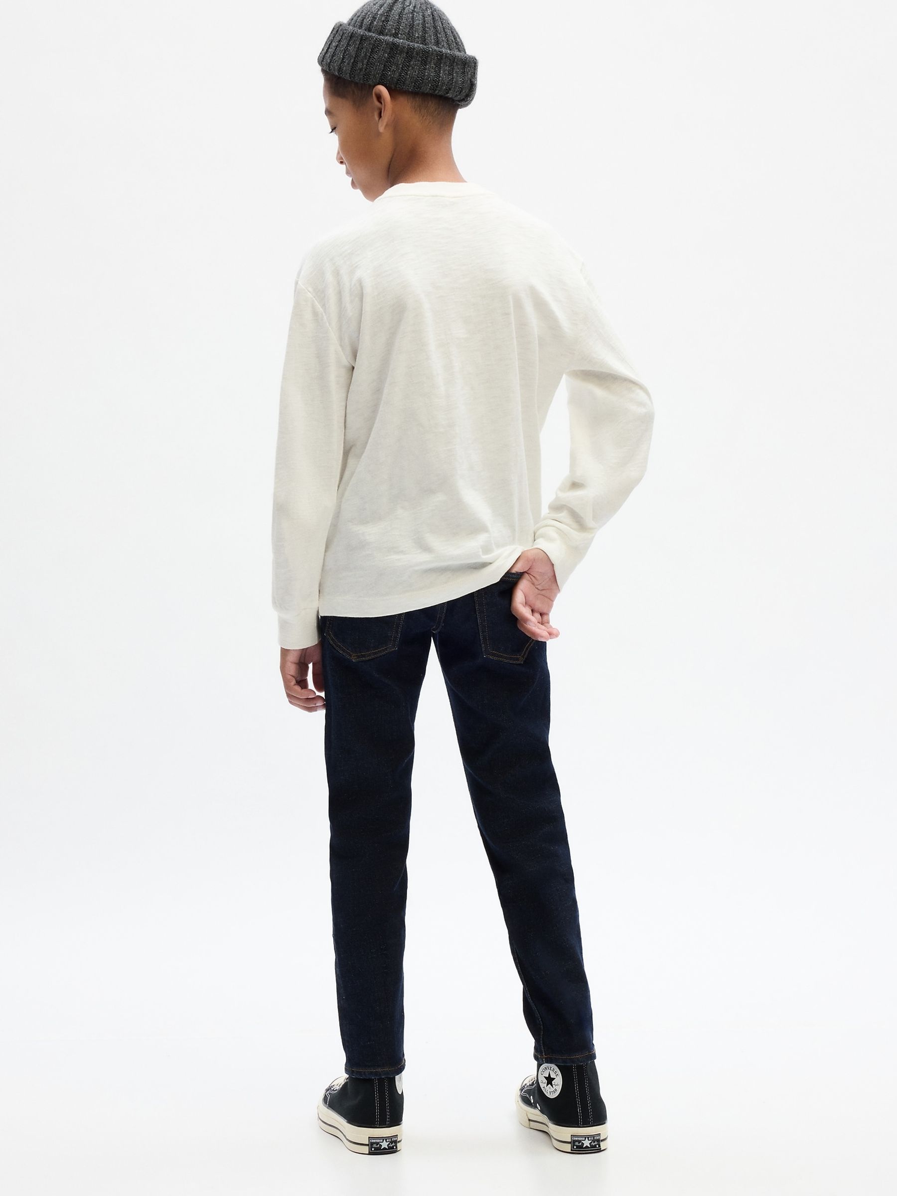 Black Slim Fit Jeans (5-13yrs) - Image 2 of 6