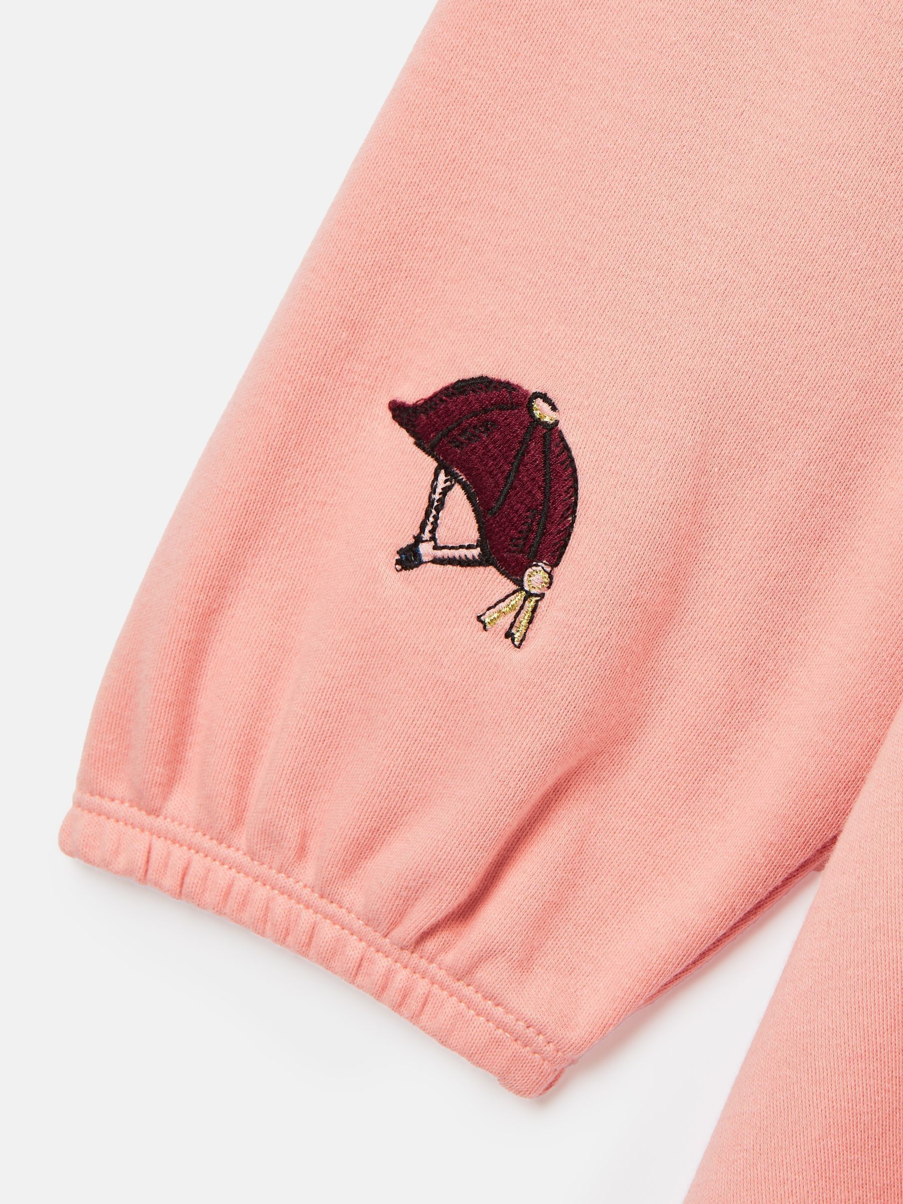 Girls' Aubrey Pink Horse Jersey Dress - Image 5 of 5