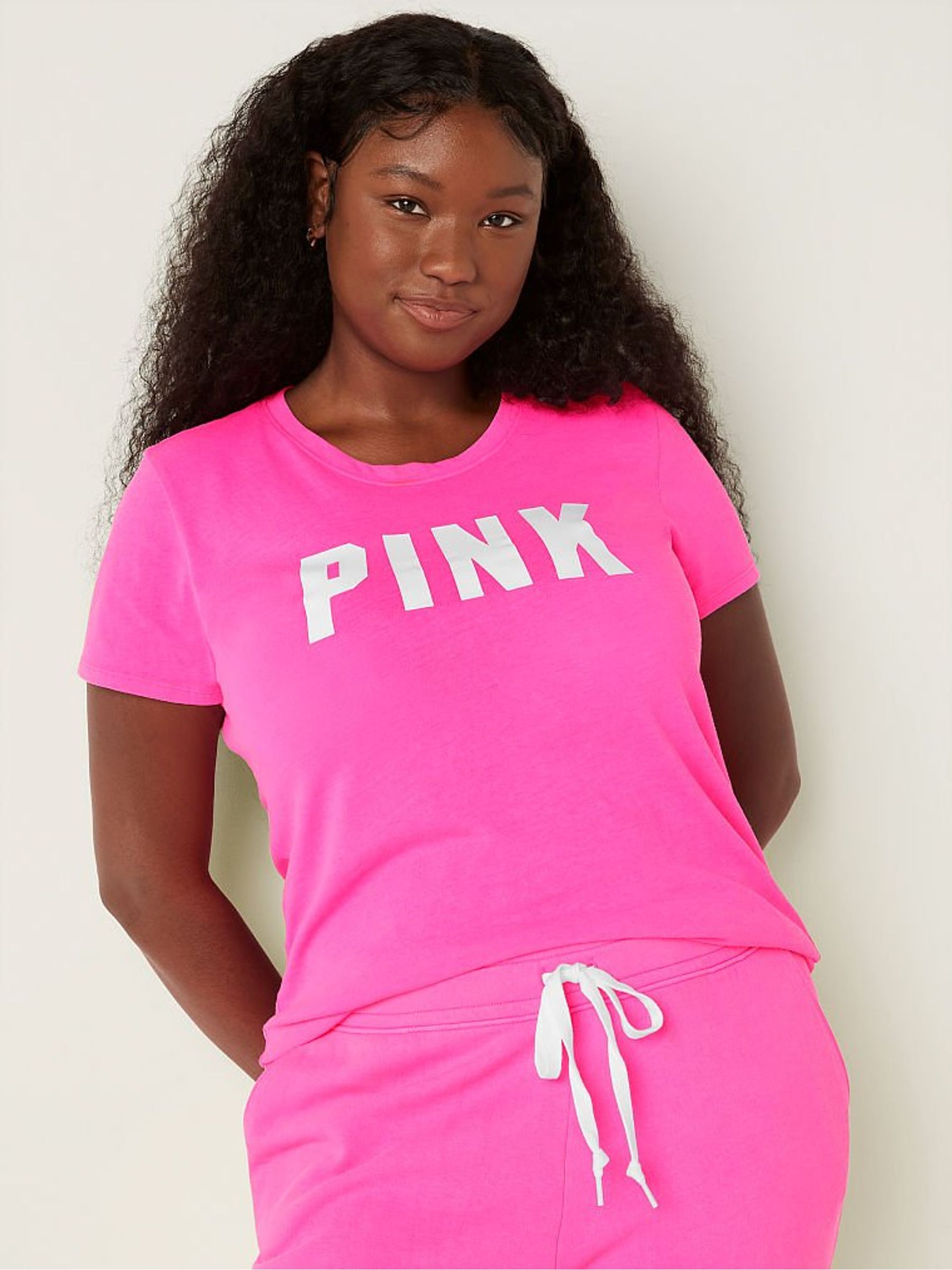 Atomic Pink Logo Short Sleeve T-Shirt - Image 1 of 4