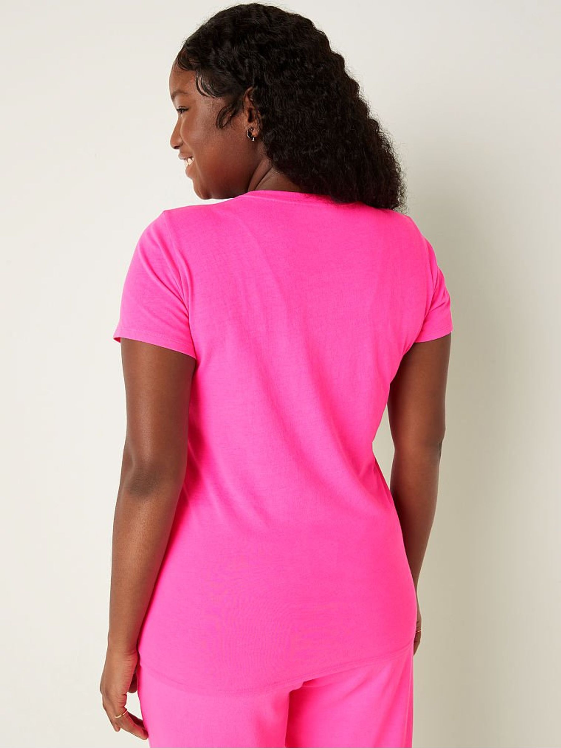 Atomic Pink Logo Short Sleeve T-Shirt - Image 2 of 4