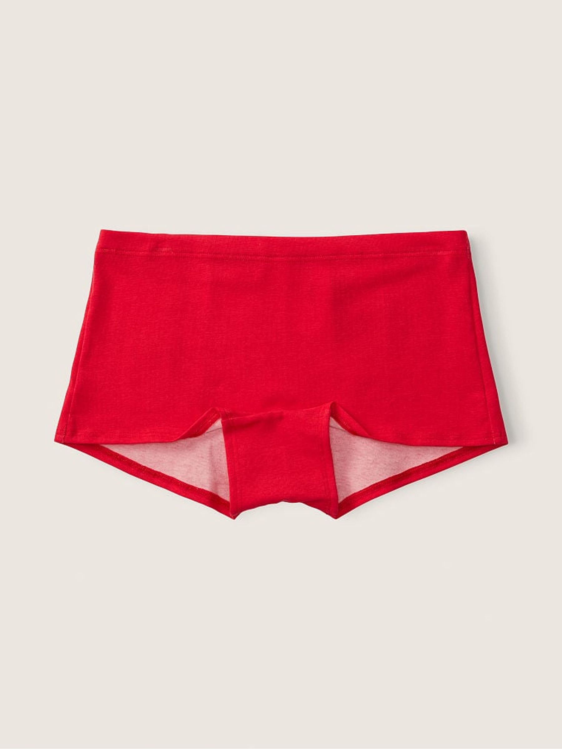 Holiday Red Fury with Graphic Cotton Boyshort Underwear - Image 1 of 1
