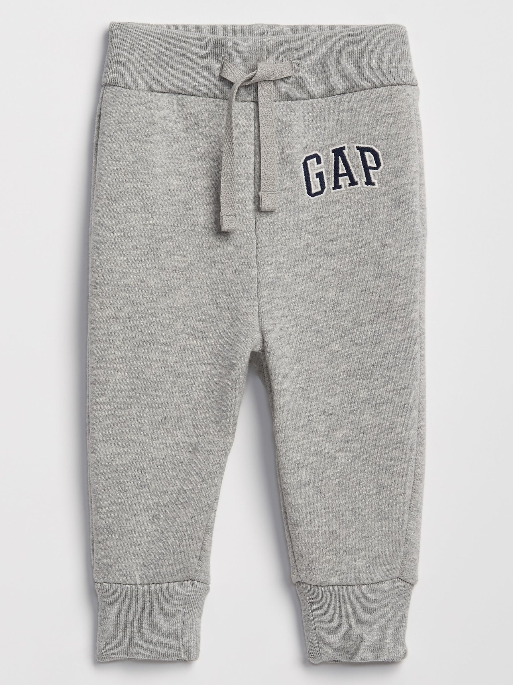 Grey Logo Pull On Fleece-Lined Joggers (Newborn-5yrs) - Image 1 of 1