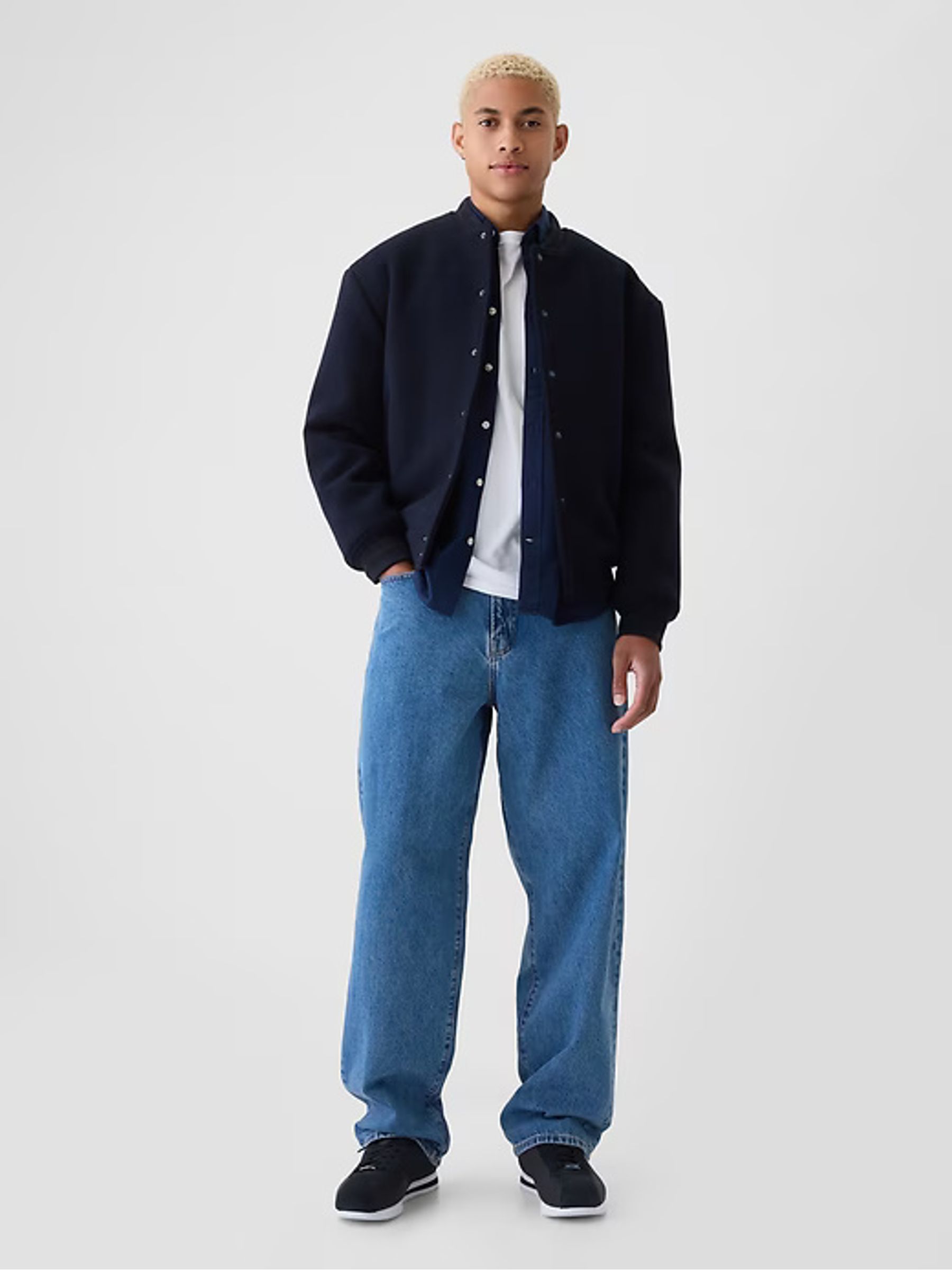 Blue Regular Fit Long Sleeve Oxford Shirt - Image 3 of 6