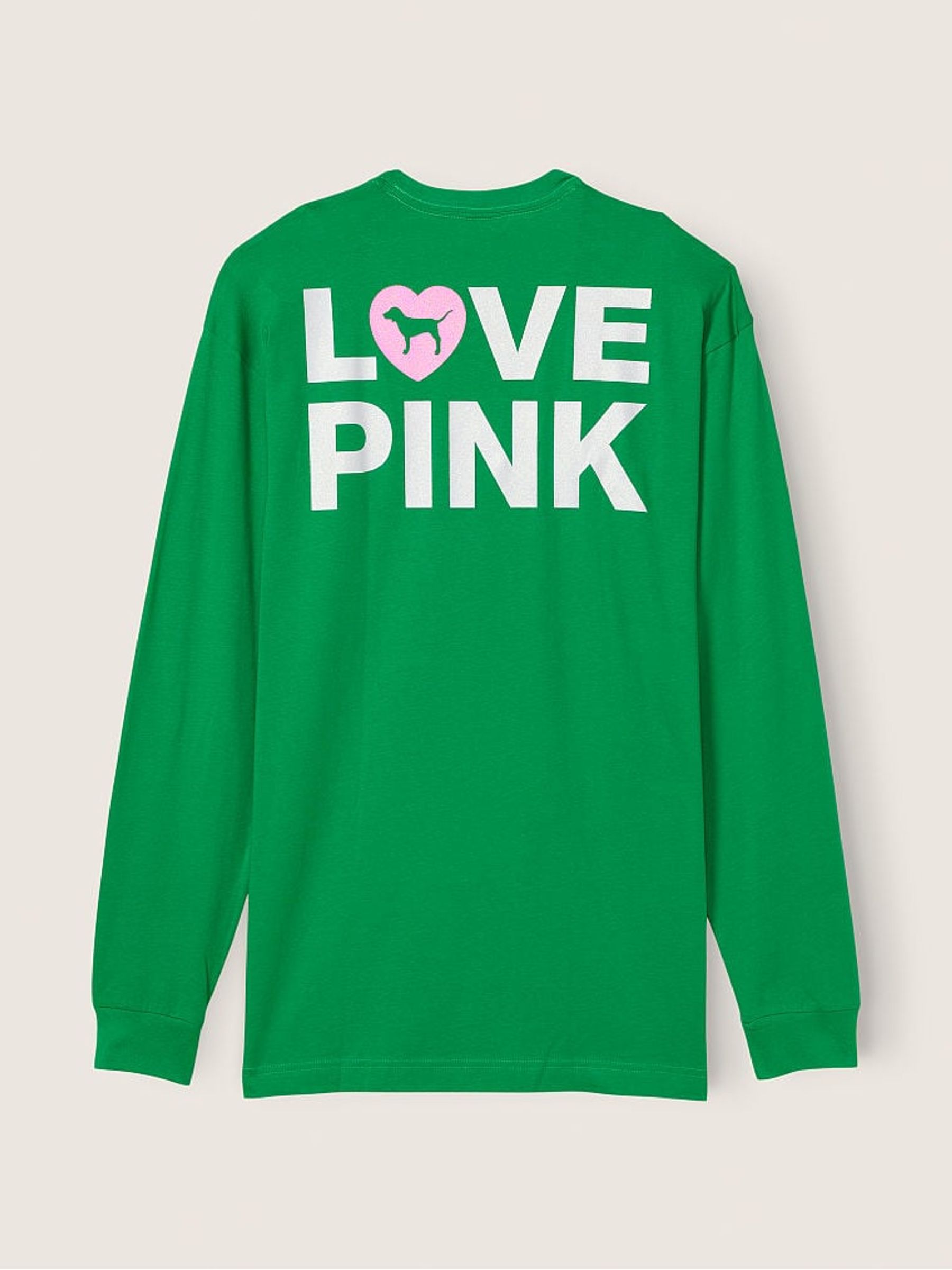 Happy Camper Green Long Sleeve T-Shirt - Image 5 of 5