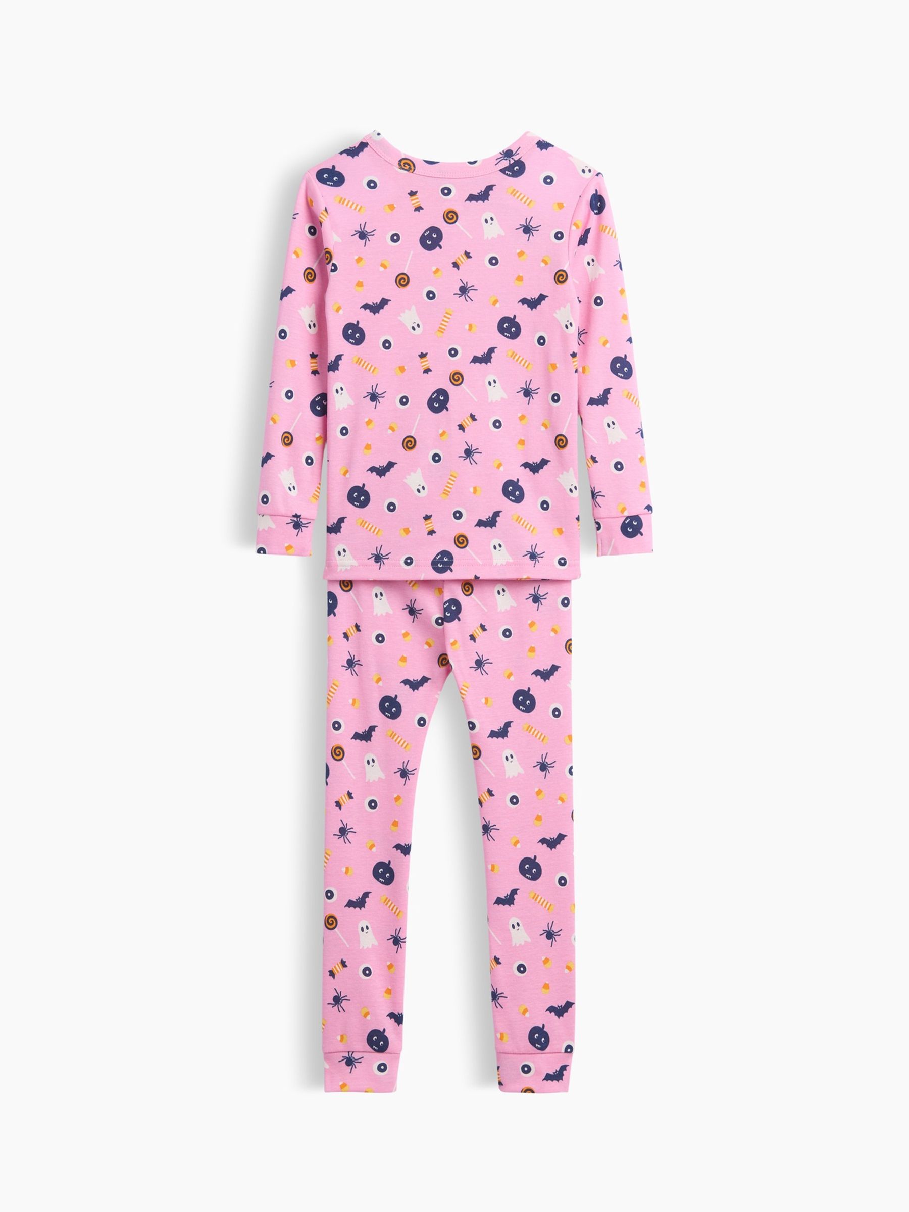 Pink Halloween Print Pyjama Set - Image 2 of 3