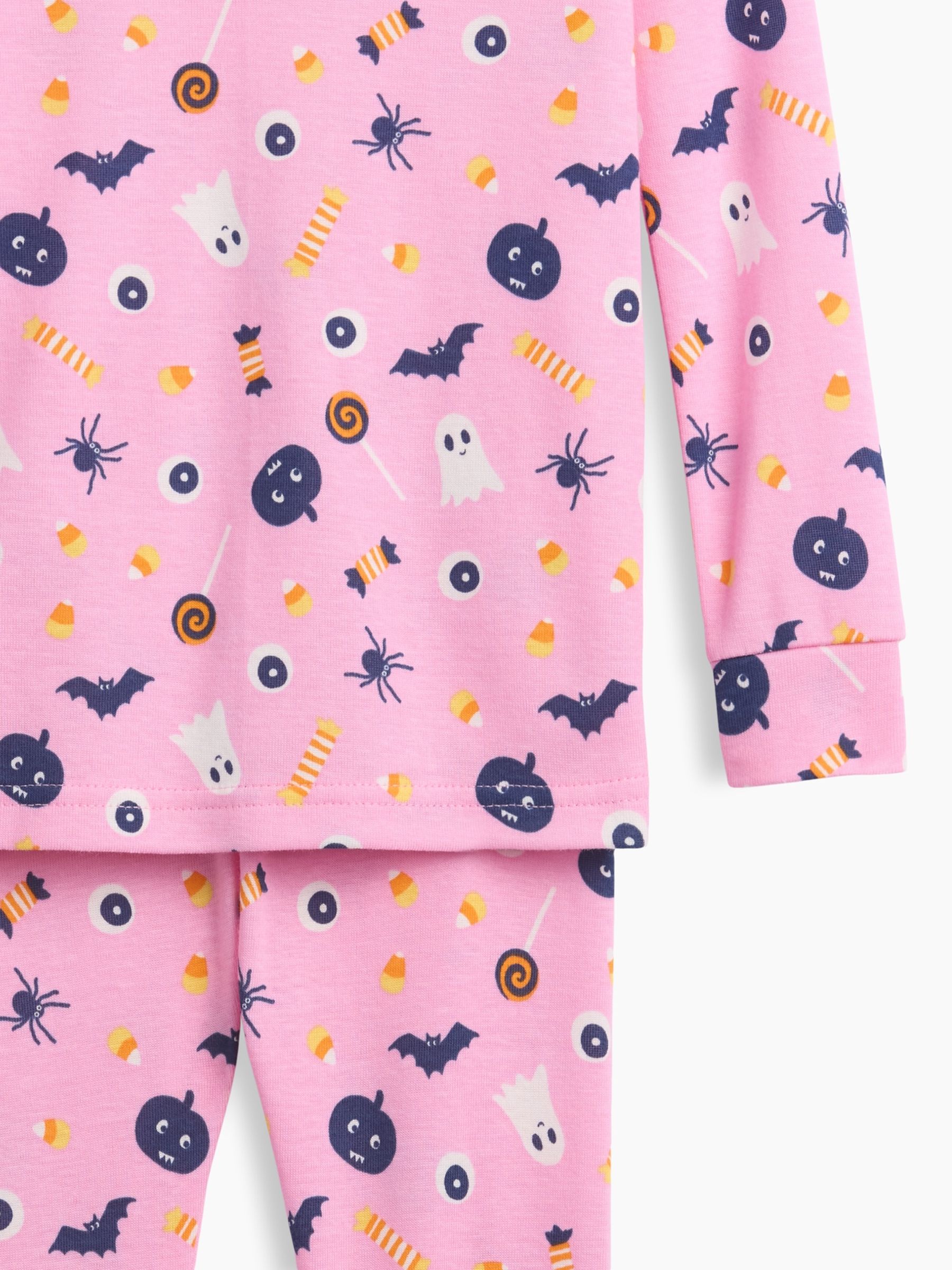 Pink Halloween Print Pyjama Set - Image 3 of 3 Pink Halloween Print Pyjama Set - Image 3 of 3