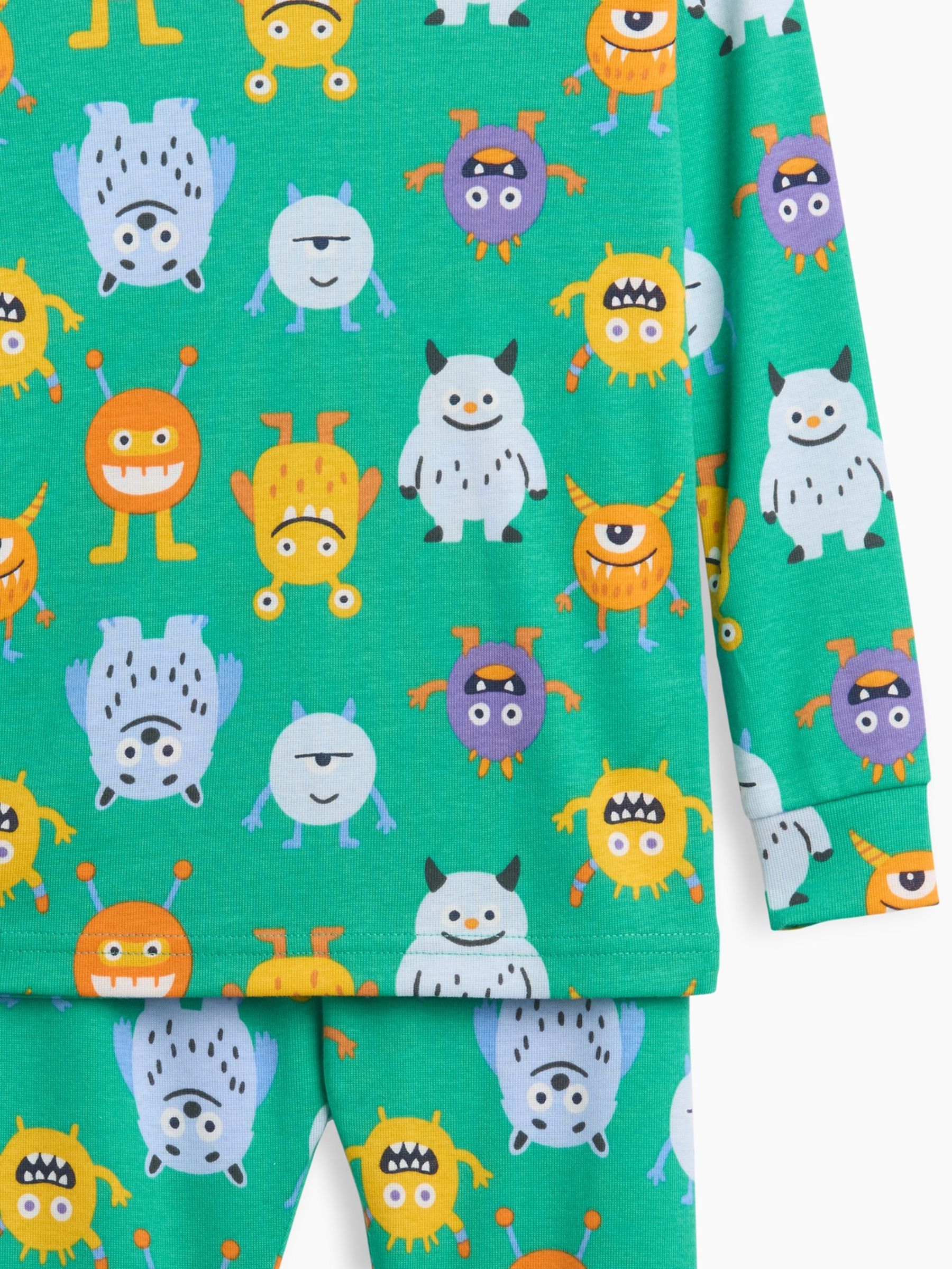 Green Halloween Print Pyjama Set - Image 3 of 3