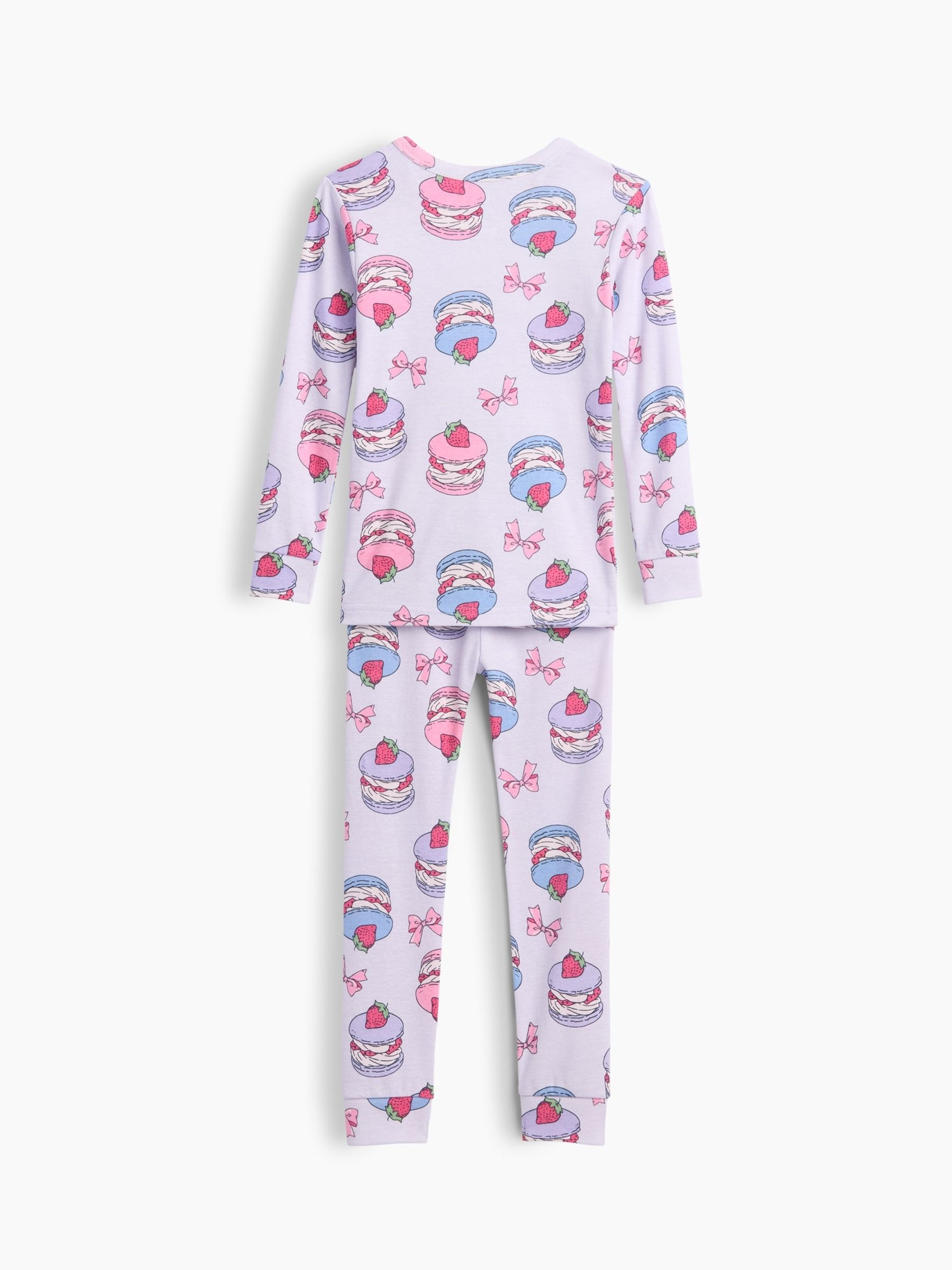 Purple Christmas Dog Print Pyjamas Set - Image 2 of 3