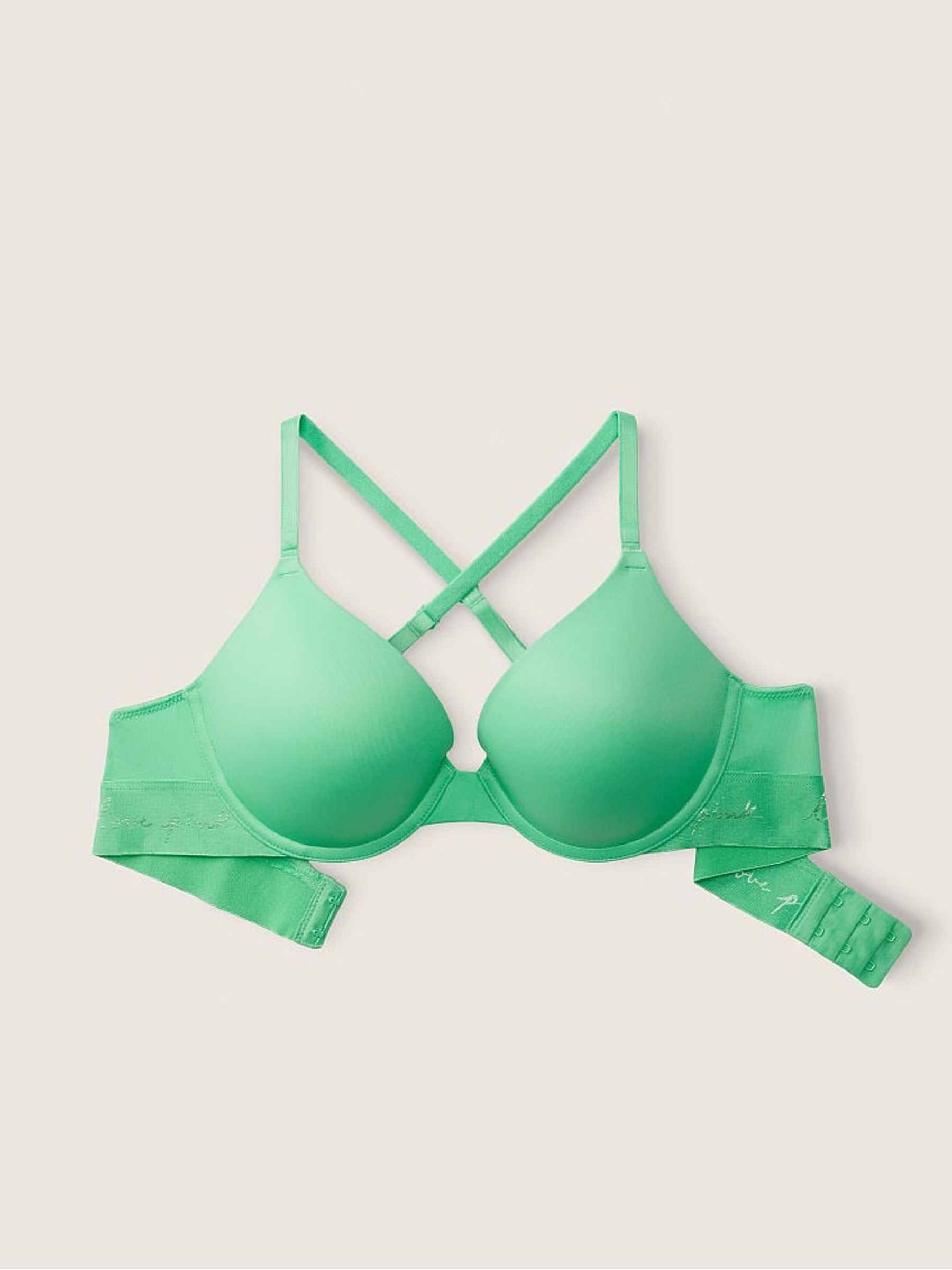 Peppermint Daisy Green Smooth Push Up Bra - Image 5 of 5
