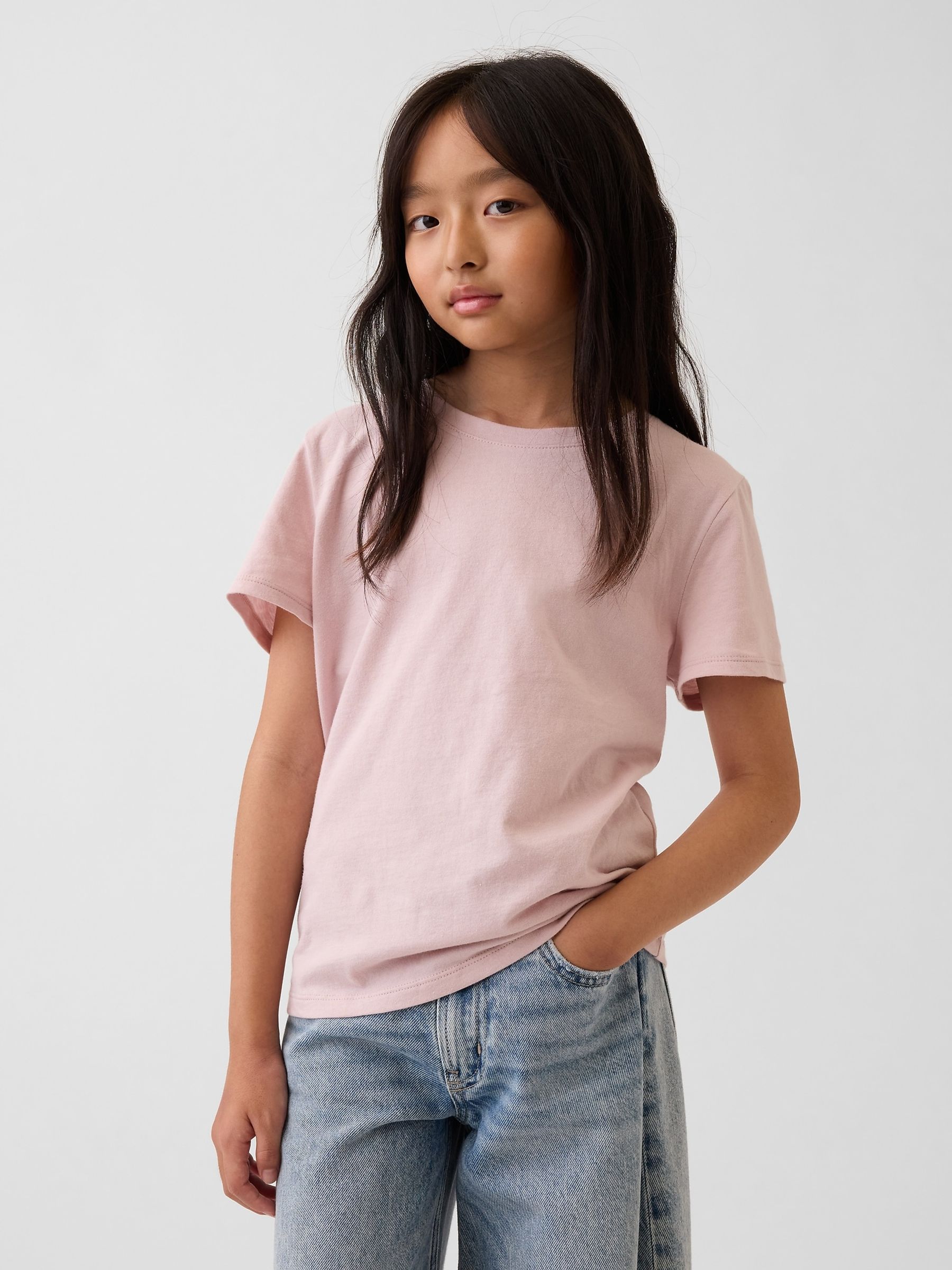 Light Pink VinstageSoft Short Sleeve T-Shirt - Image 1 of 4 Light Pink VinstageSoft Short Sleeve T-Shirt - Image 1 of 4
