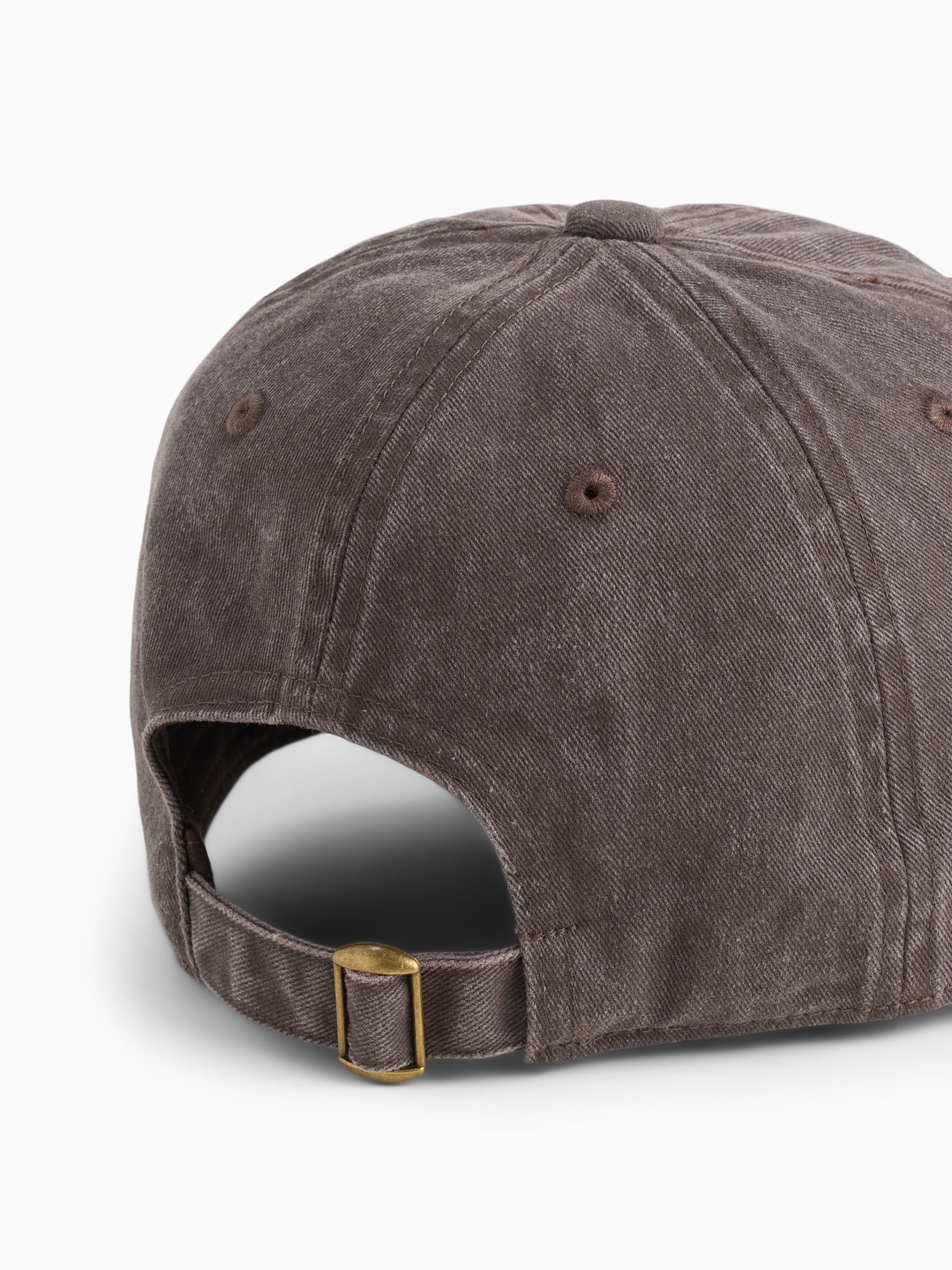 Brown Overdye Logo Baseball Cap - Image 2 of 2