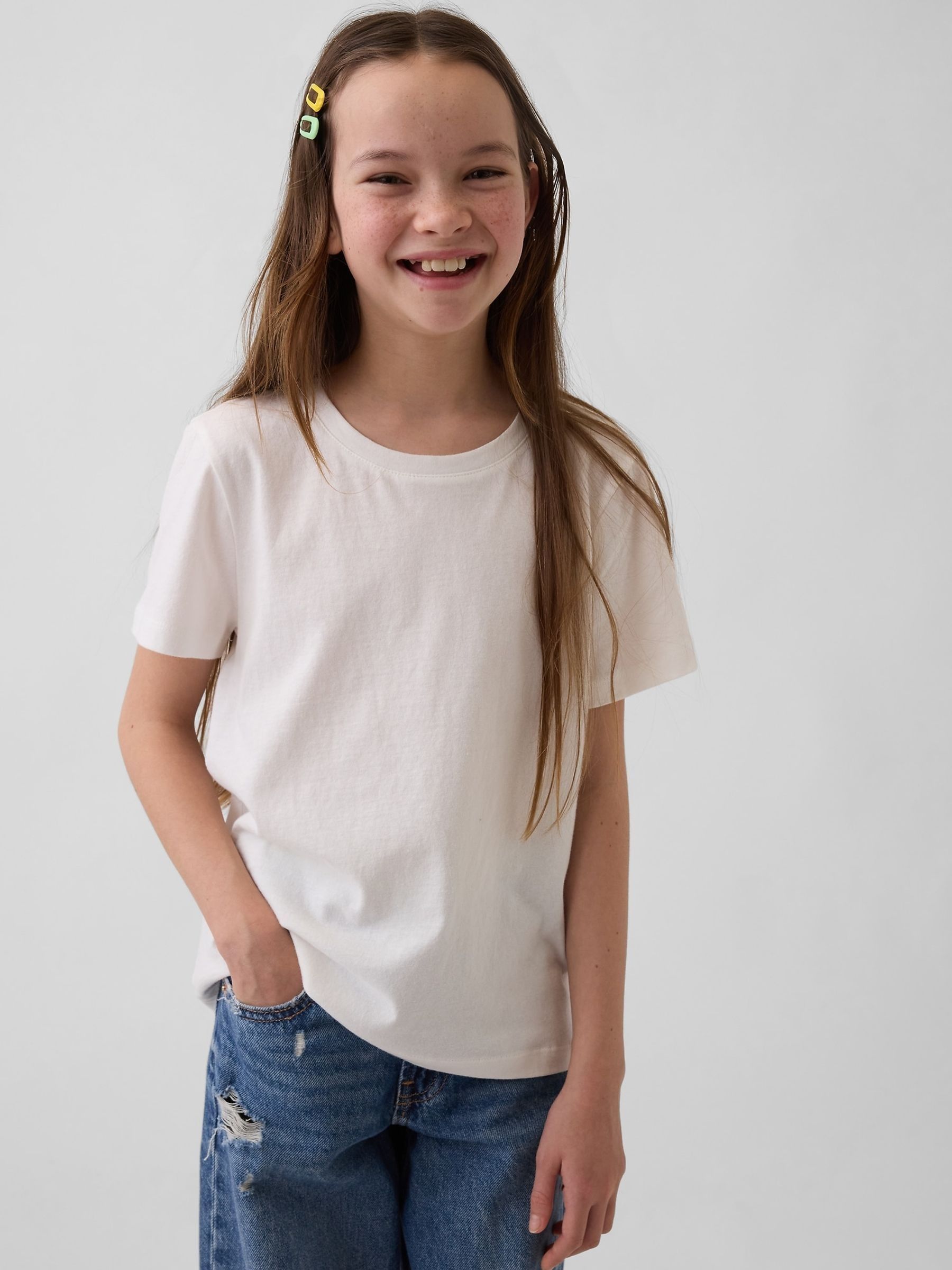 White VinstageSoft Short Sleeve T-Shirt - Image 1 of 4