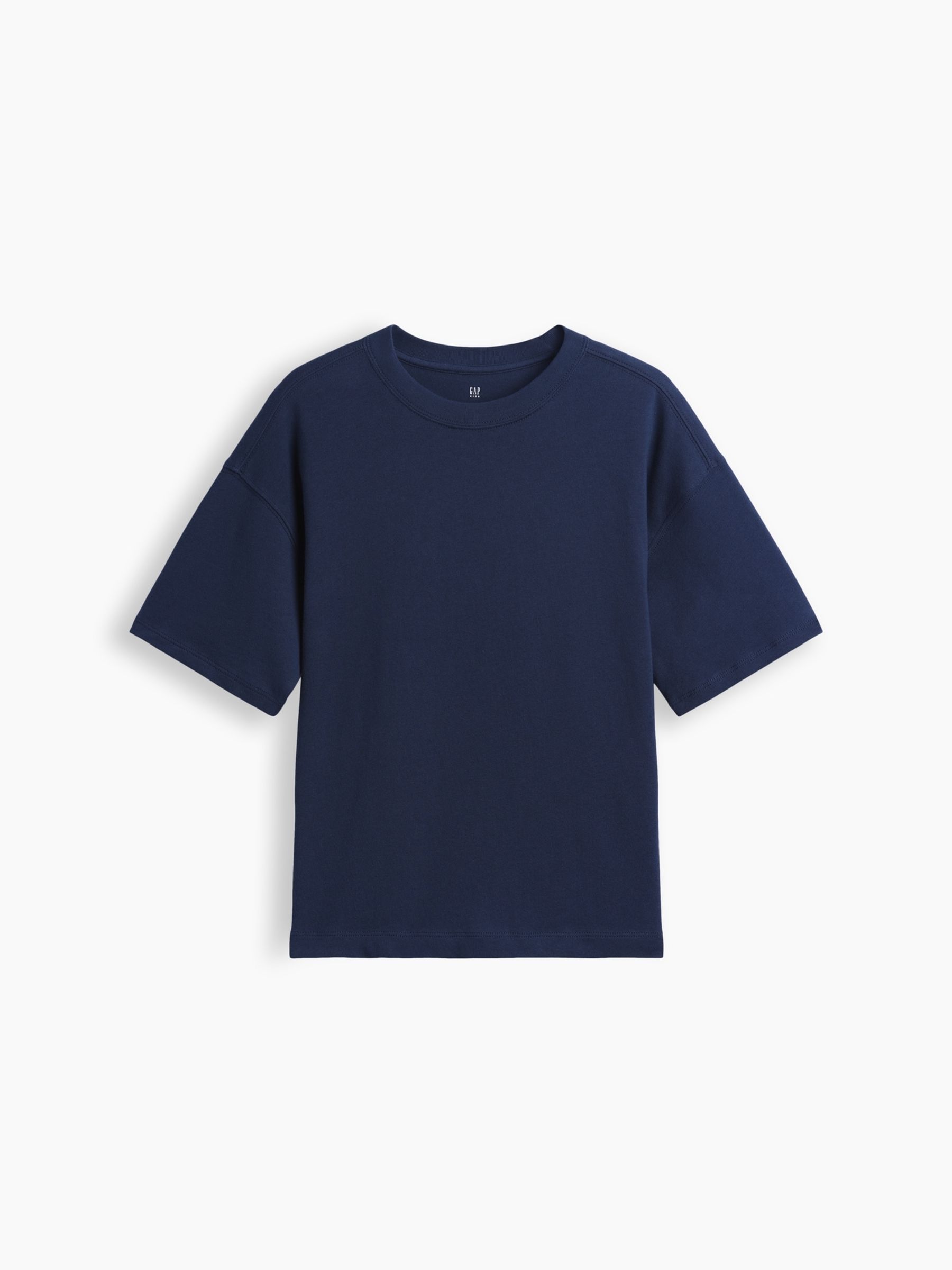 Navy Heavyweight Oversized T-Shirt - Image 4 of 5
