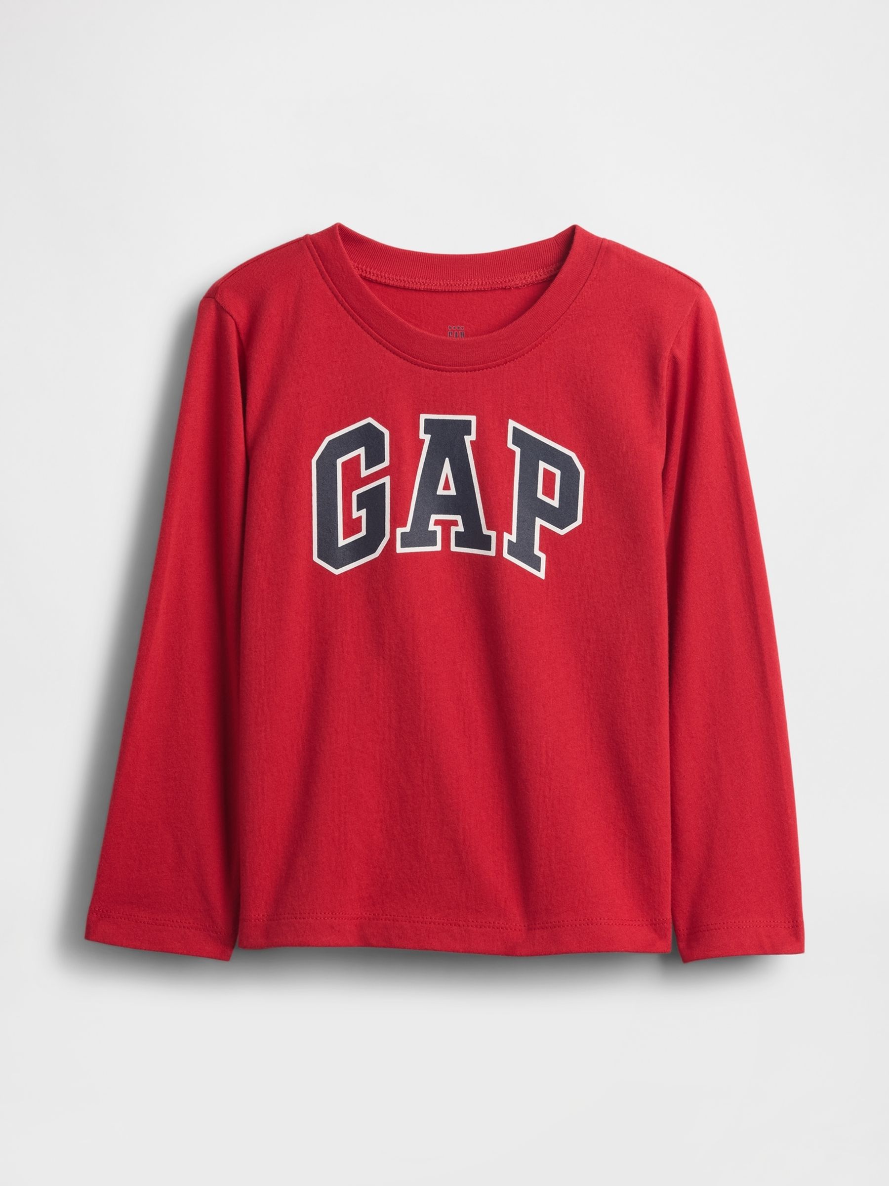 Red Logo Long Sleeve T-Shirt - Image 1 of 3 Red Logo Long Sleeve T-Shirt - Image 1 of 3