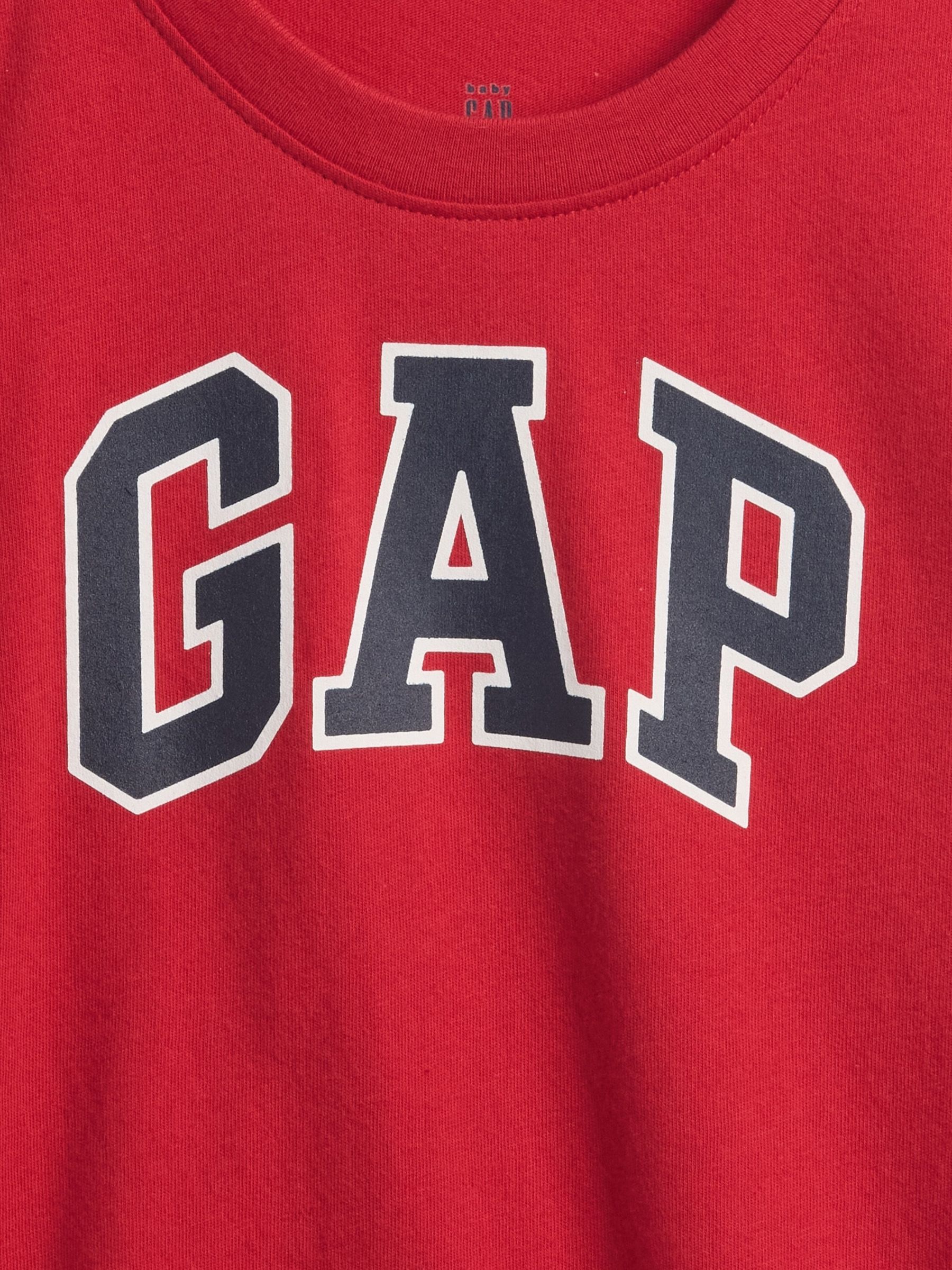 Red Logo Long Sleeve T-Shirt - Image 3 of 3