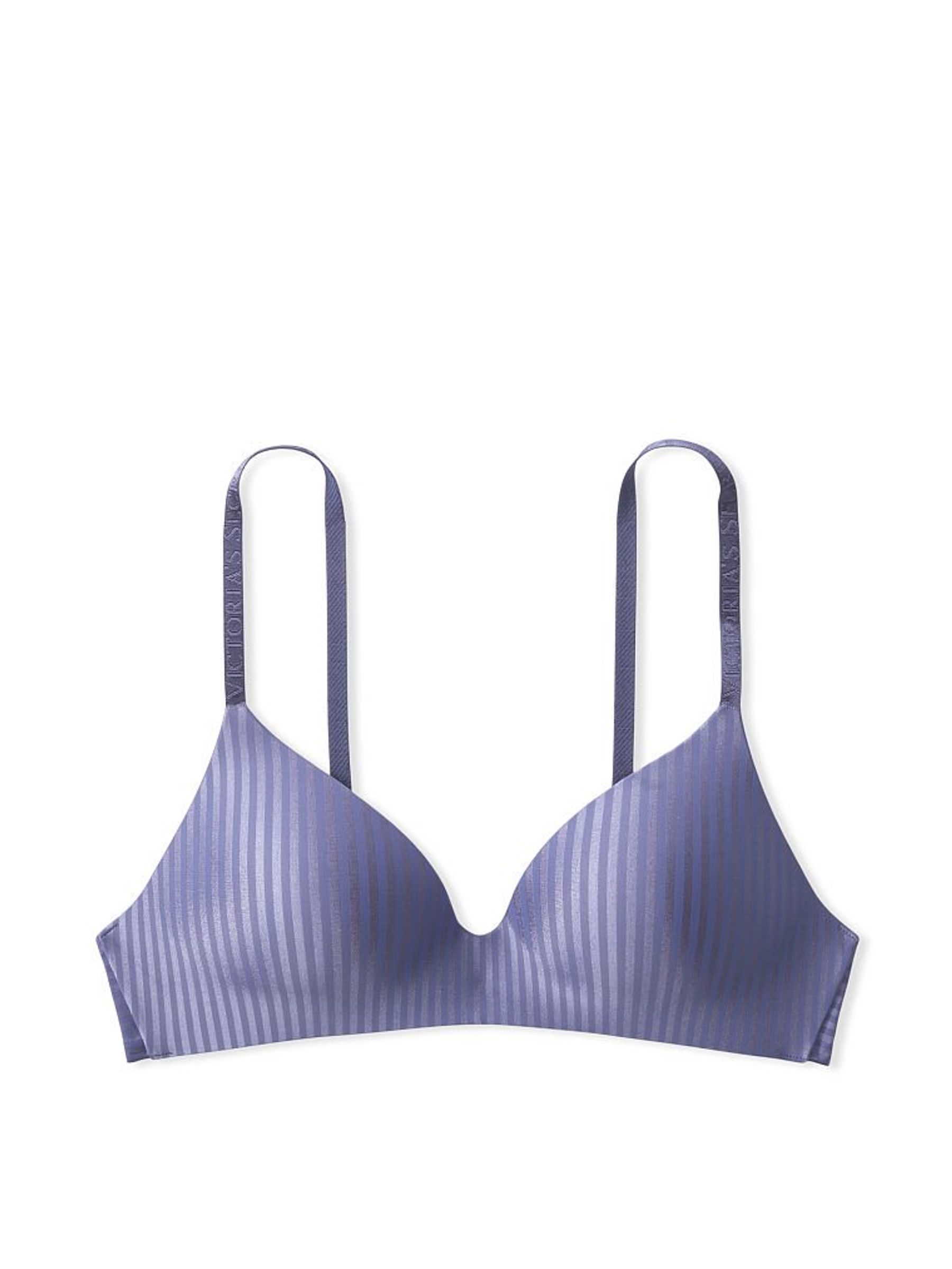 Frosted Blueberry Blue Lightly Lined Wireless Bra - Image 3 of 4