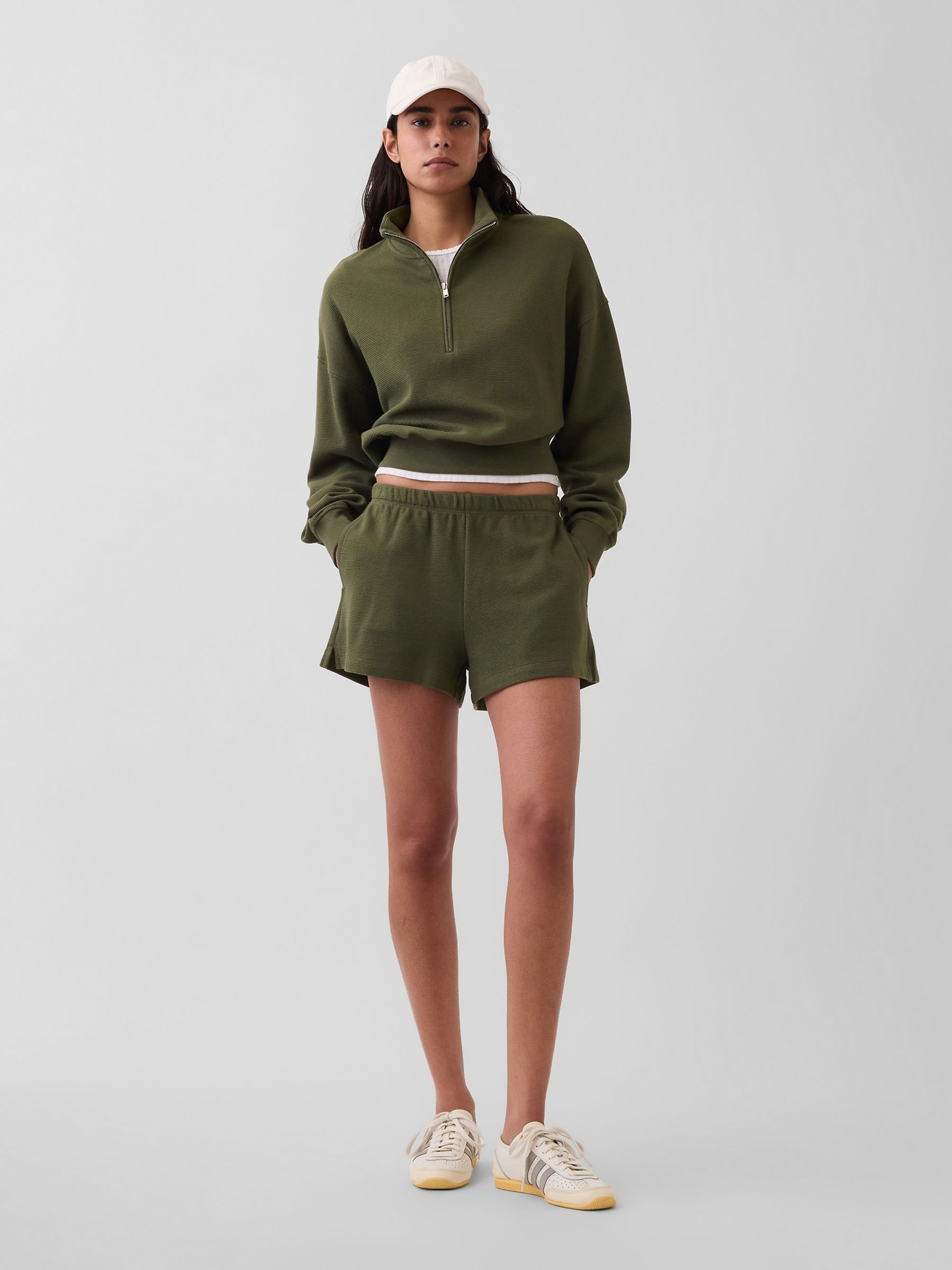 Green Relaxed Easy Shorts - Image 3 of 5