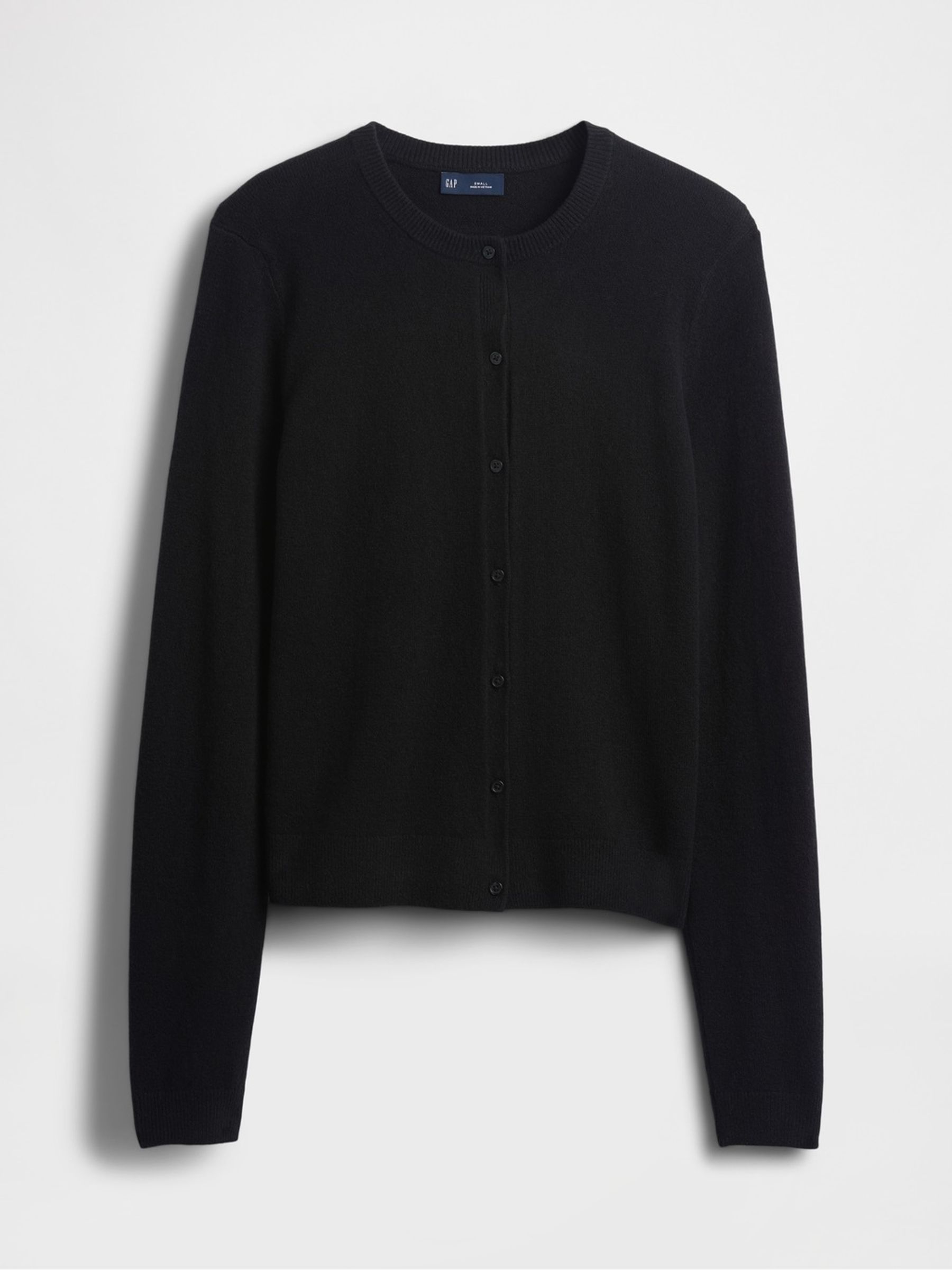 Black CashSoft Crop Cardigan - Image 4 of 5