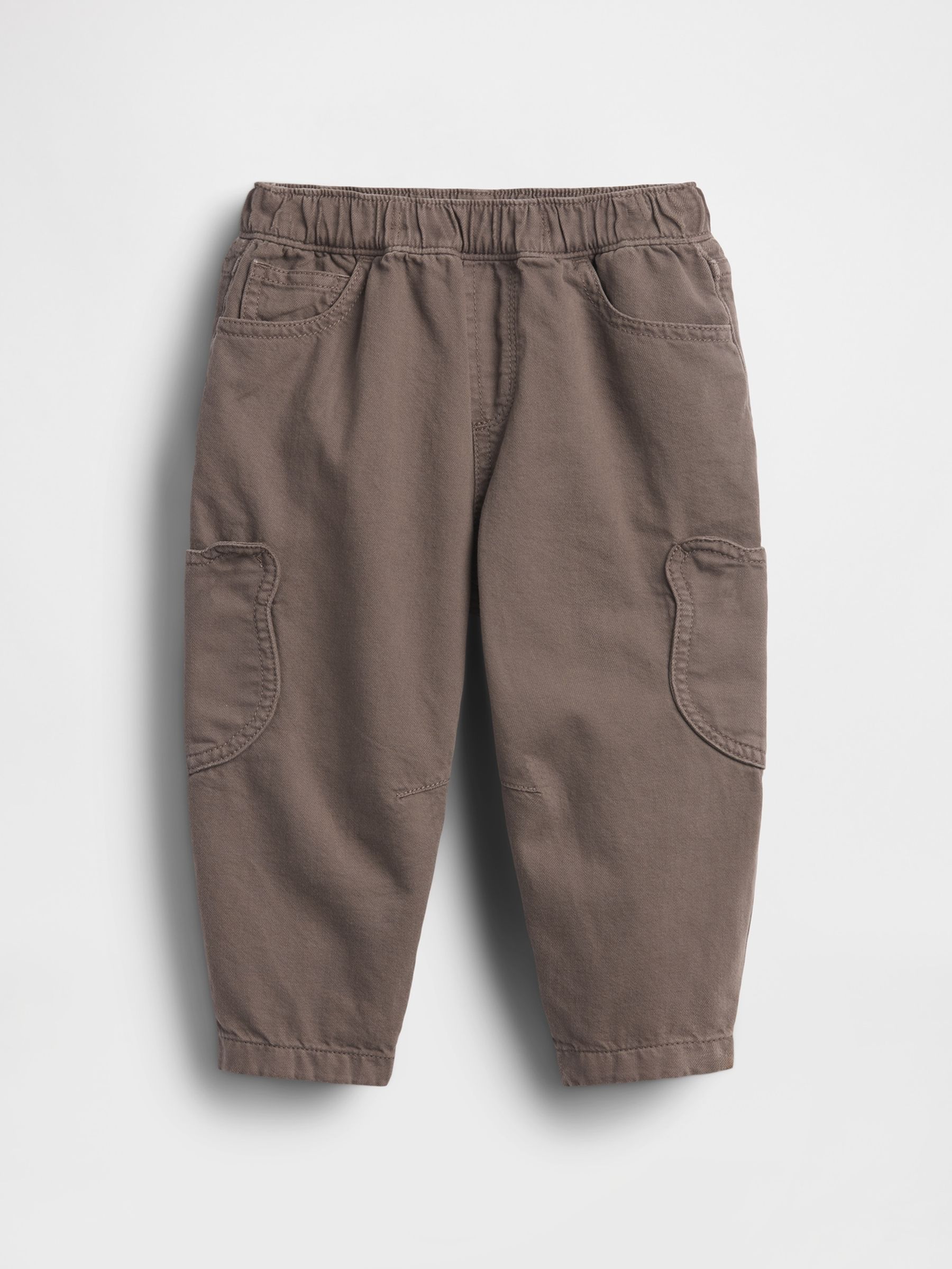Brown Pull On Brannan Bear Pocket Barrel Jeans - Image 3 of 5