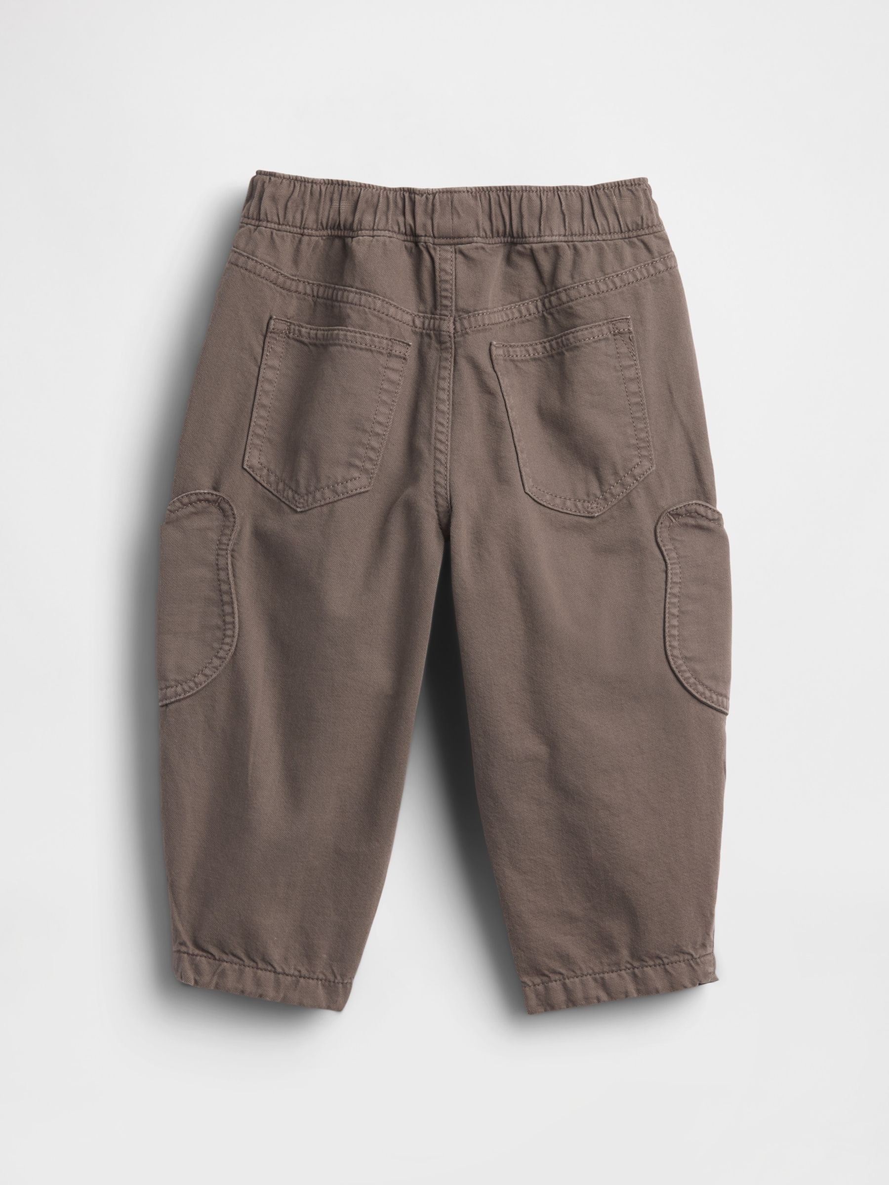 Brown Pull On Brannan Bear Pocket Barrel Jeans - Image 4 of 5