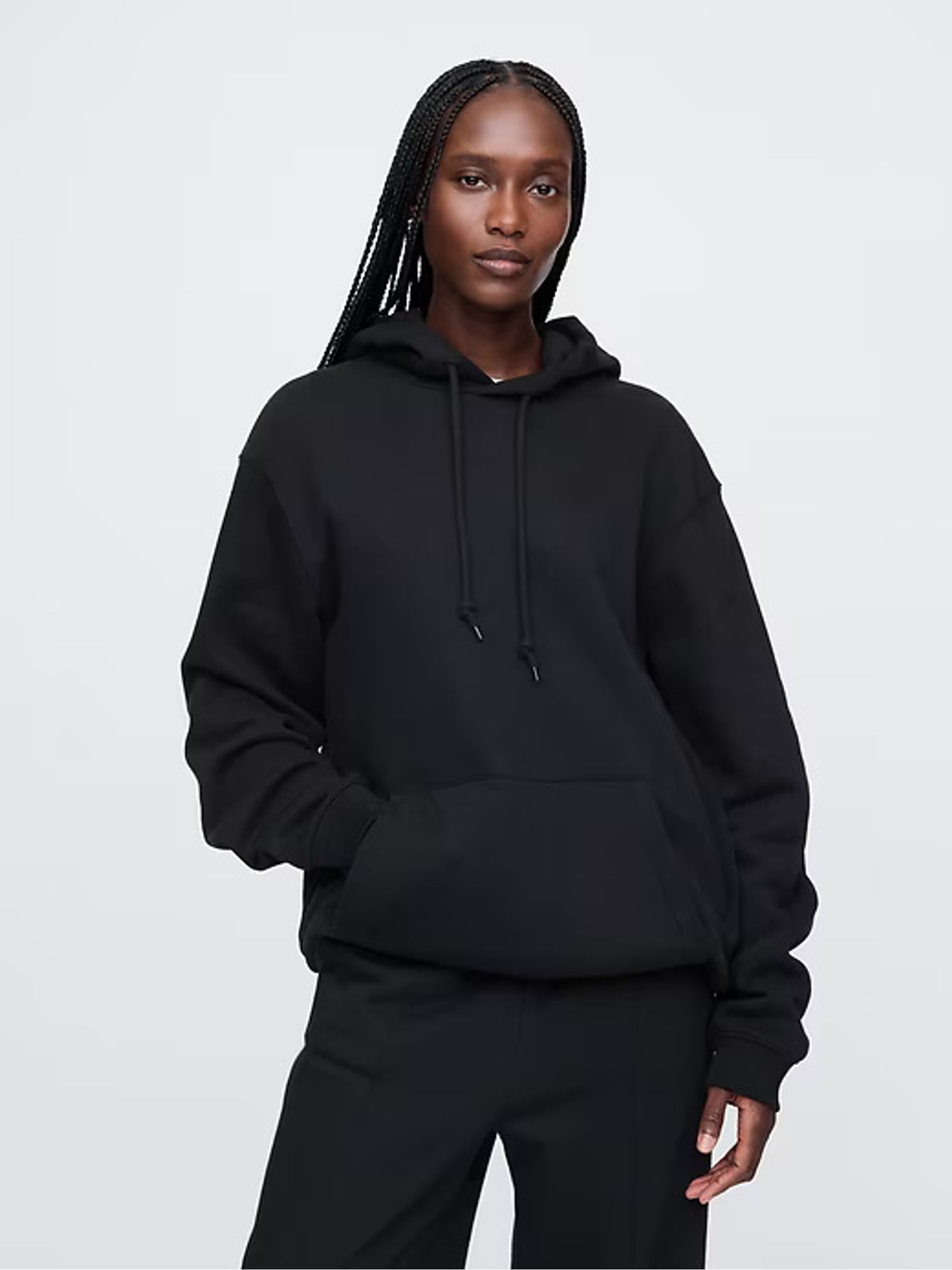 Black Vintage Soft Hoodie - Image 2 of 8