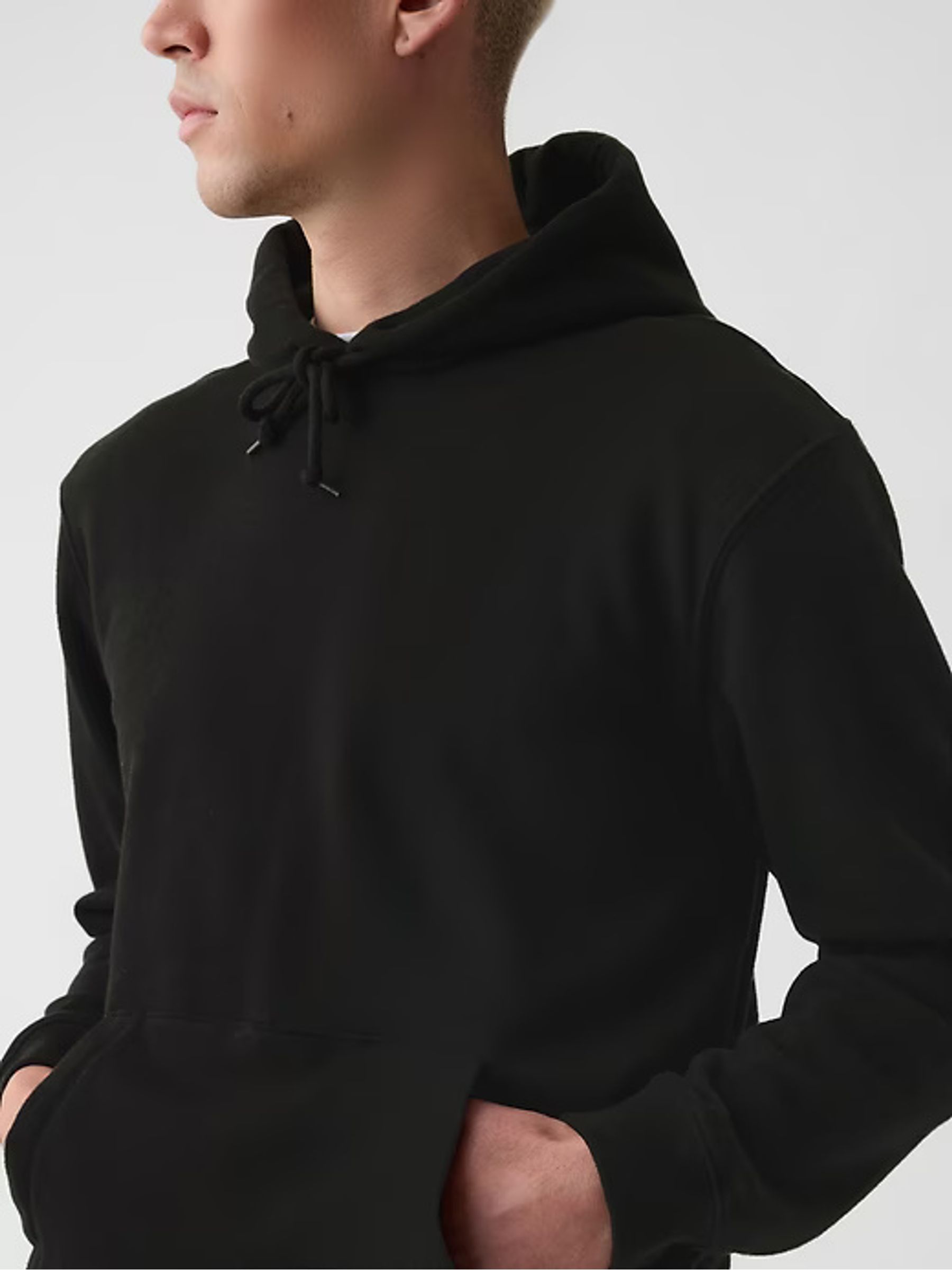 Black Vintage Soft Hoodie - Image 5 of 8