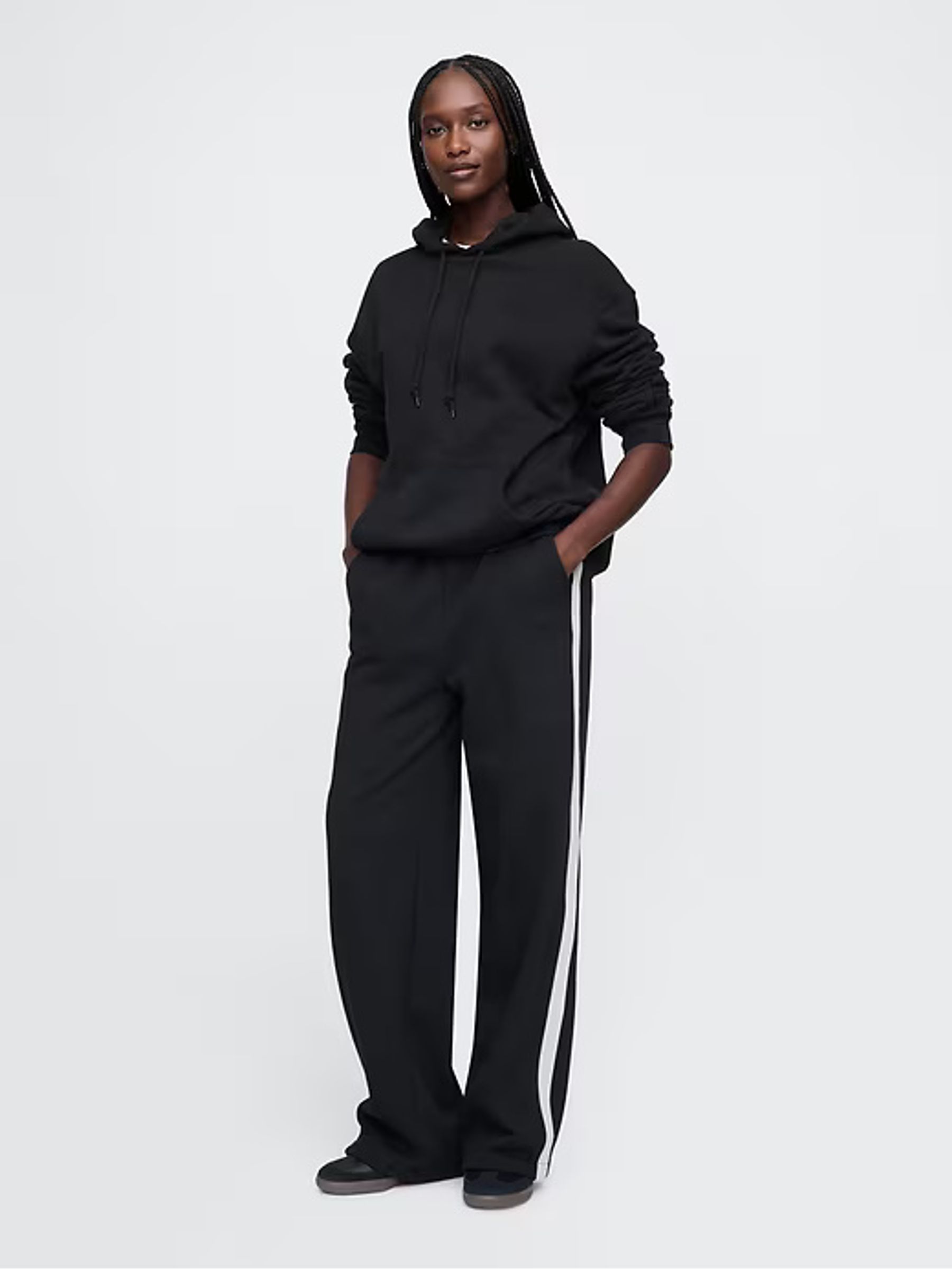 Black Vintage Soft Hoodie - Image 8 of 8