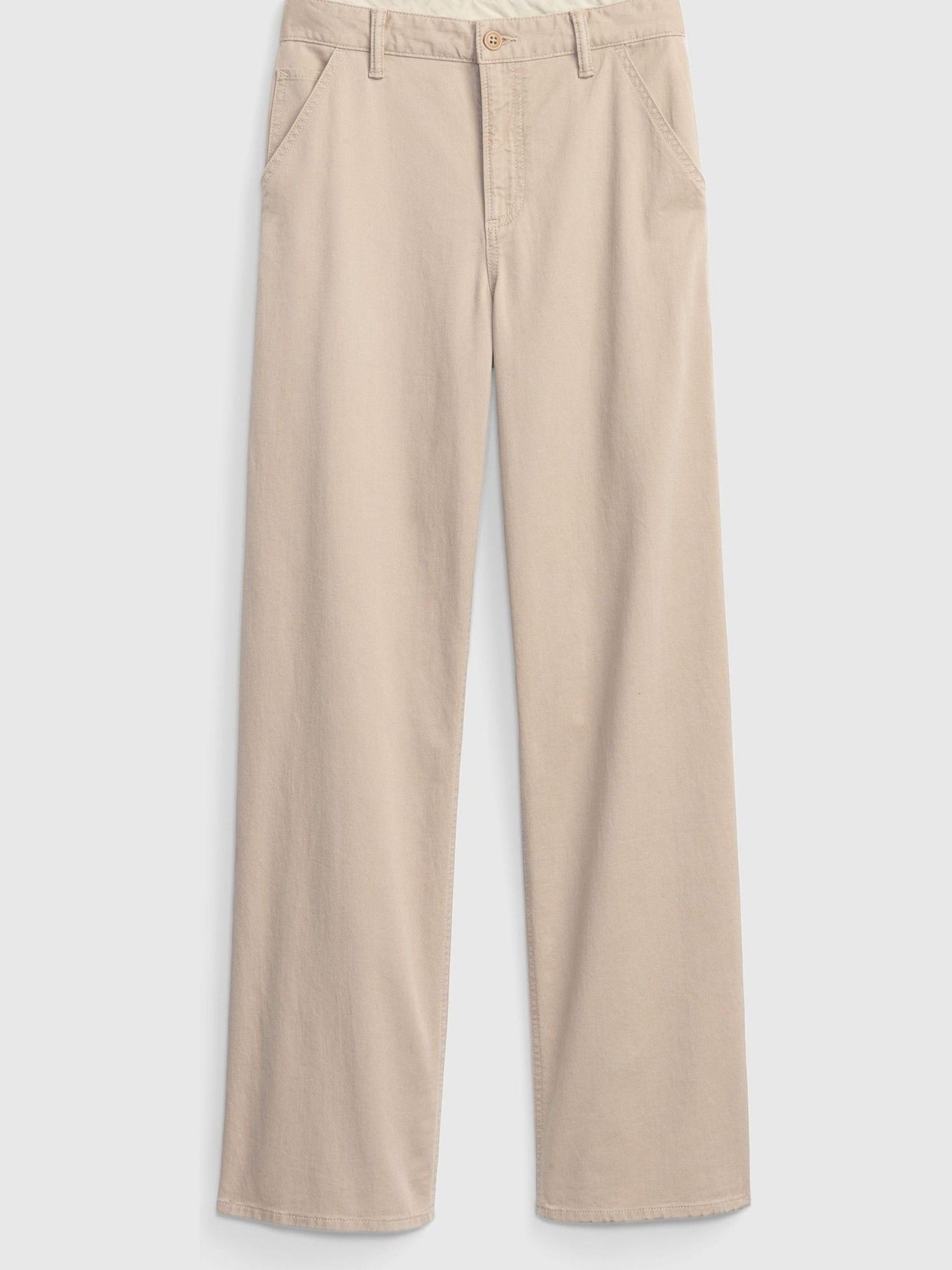Khaki/Green Cargo Carpenter Trousers - Image 3 of 4