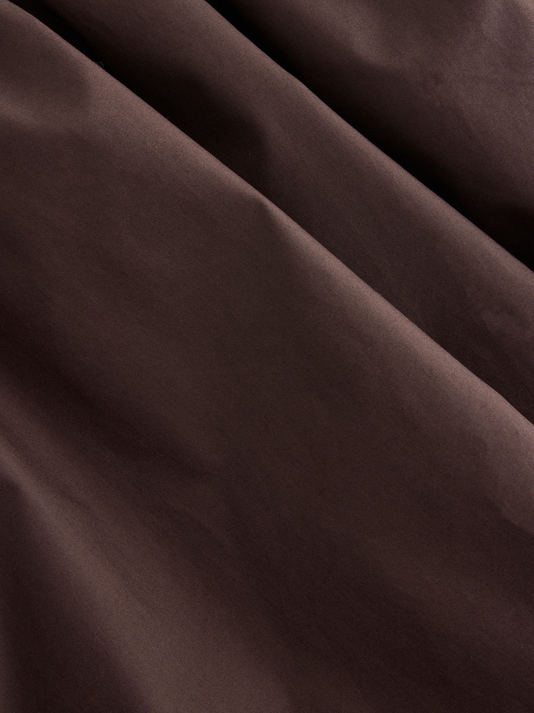 Brown Mixed Media Drop-Waist Maxi Dress - Image 4 of 4 Brown Mixed Media Drop-Waist Maxi Dress - Image 4 of 4