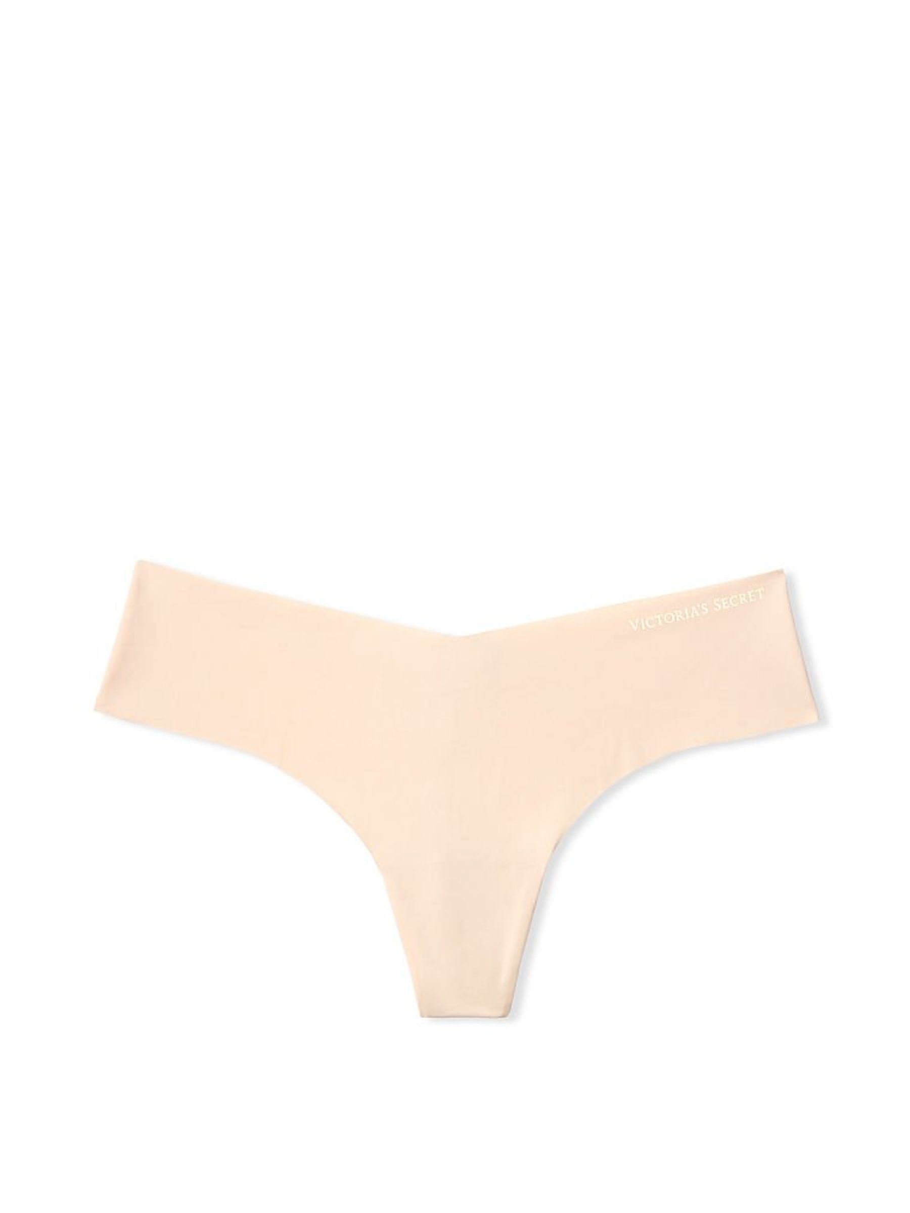 Champagne Nude Thong No-Show Knickers - Image 3 of 3