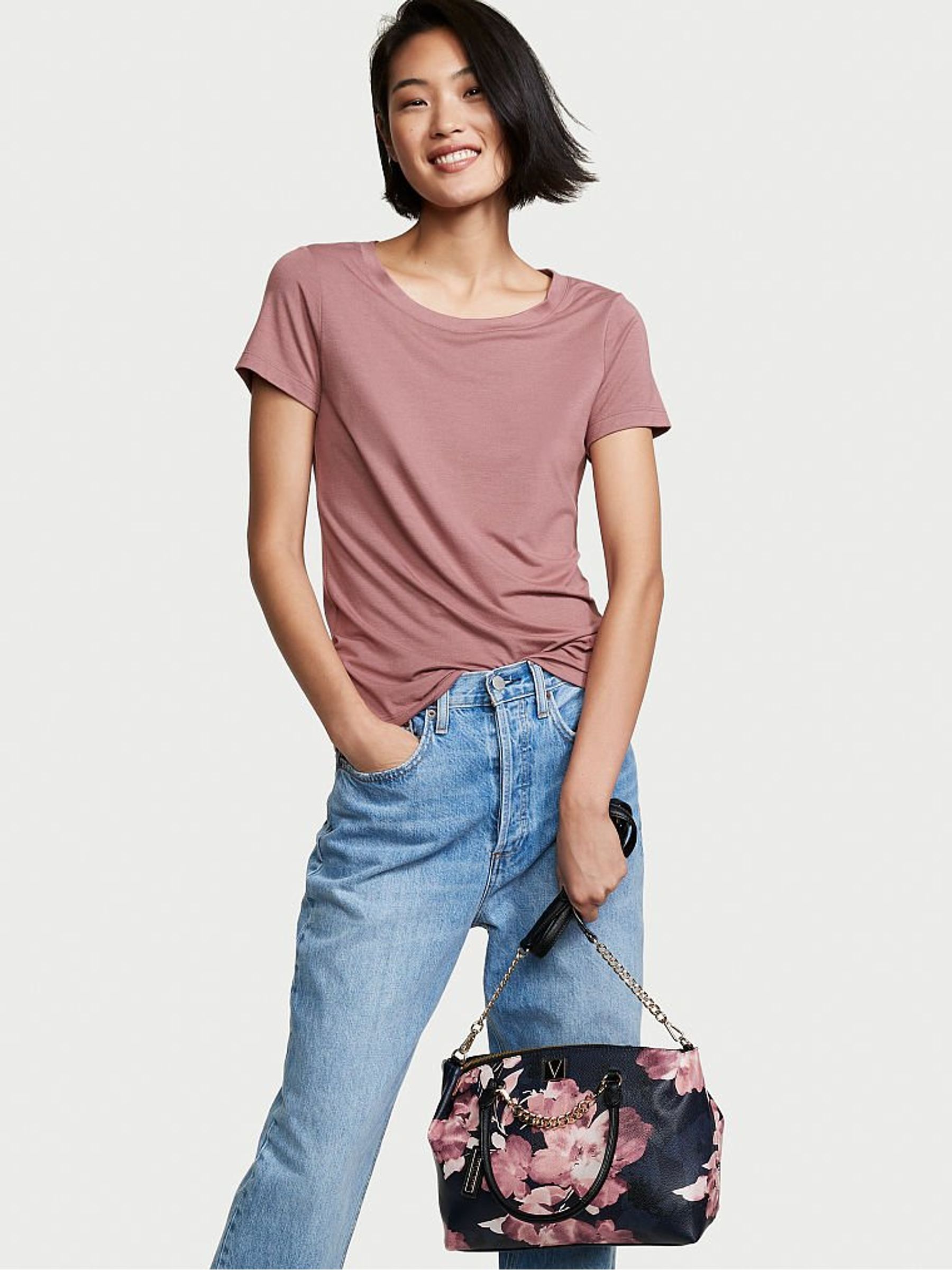 Night Bloom Victoria Slouchy Satchel Bag - Image 4 of 4