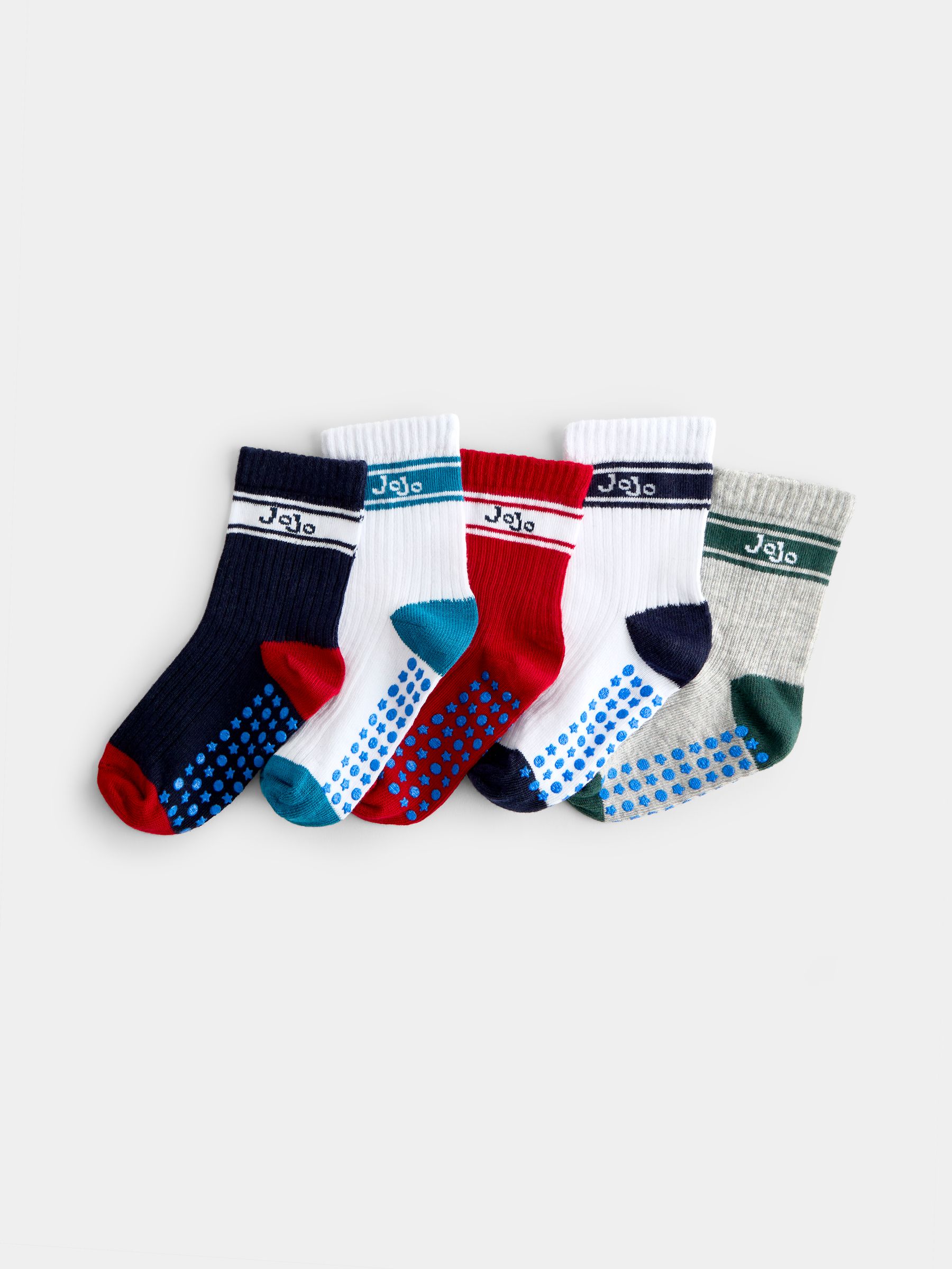 Blue Stripe 5-Pack Socks - Image 1 of 1 Blue Stripe 5-Pack Socks - Image 1 of 1