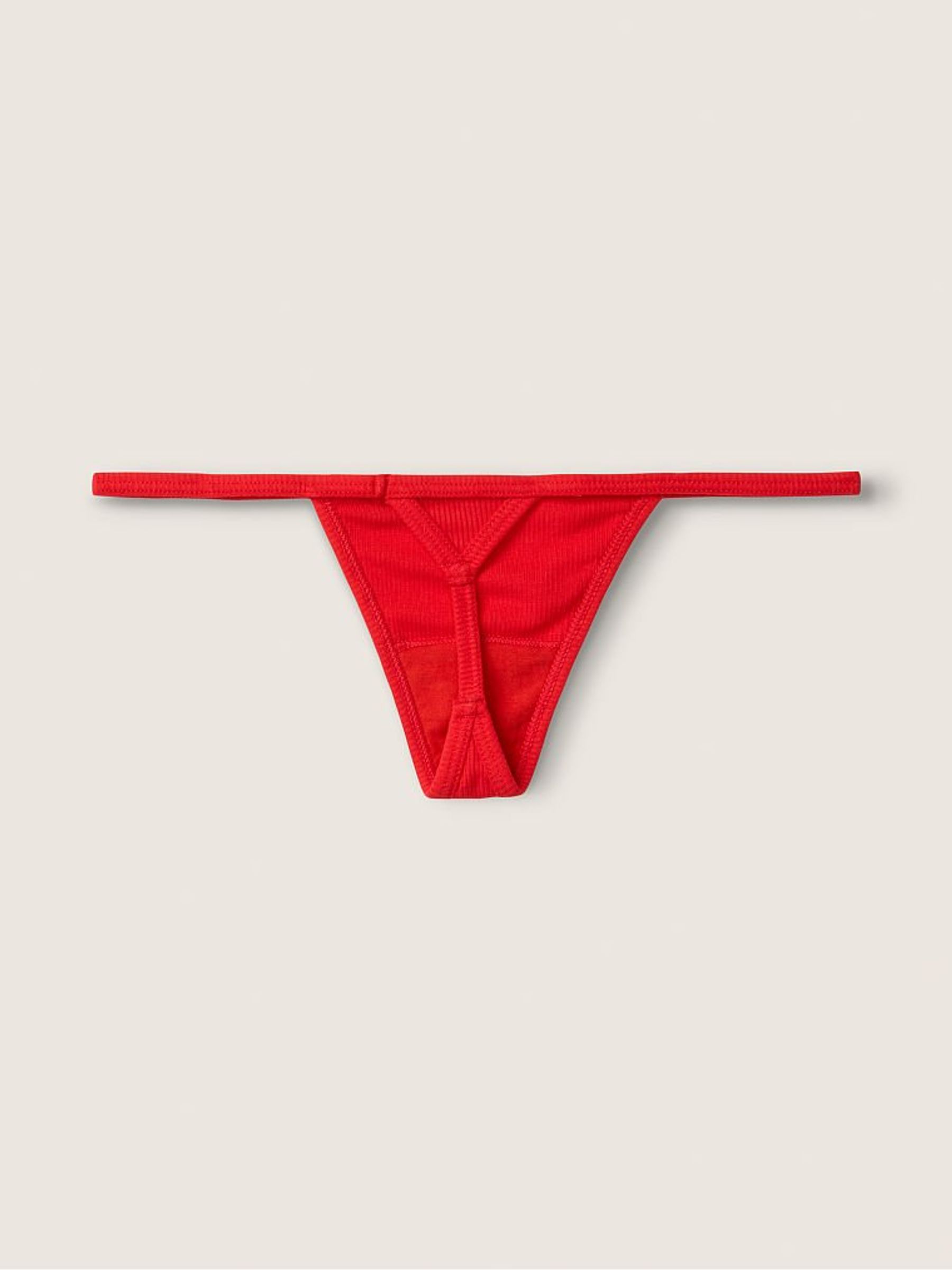 Red Pepper Cotton G String Knicker - Image 2 of 2